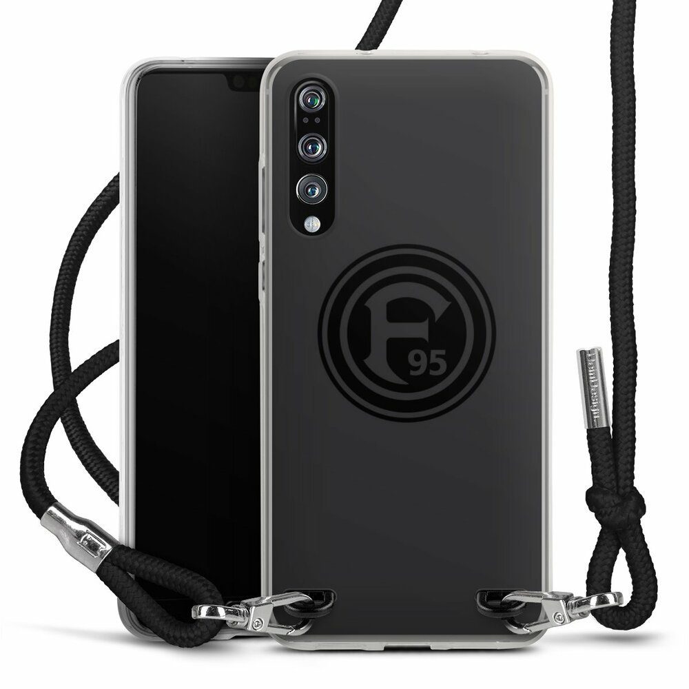 DeinDesign Handyhülle F95 Dunkel F95, Huawei P20 Pro Handykette Hülle mit Band Case zum Umhängen