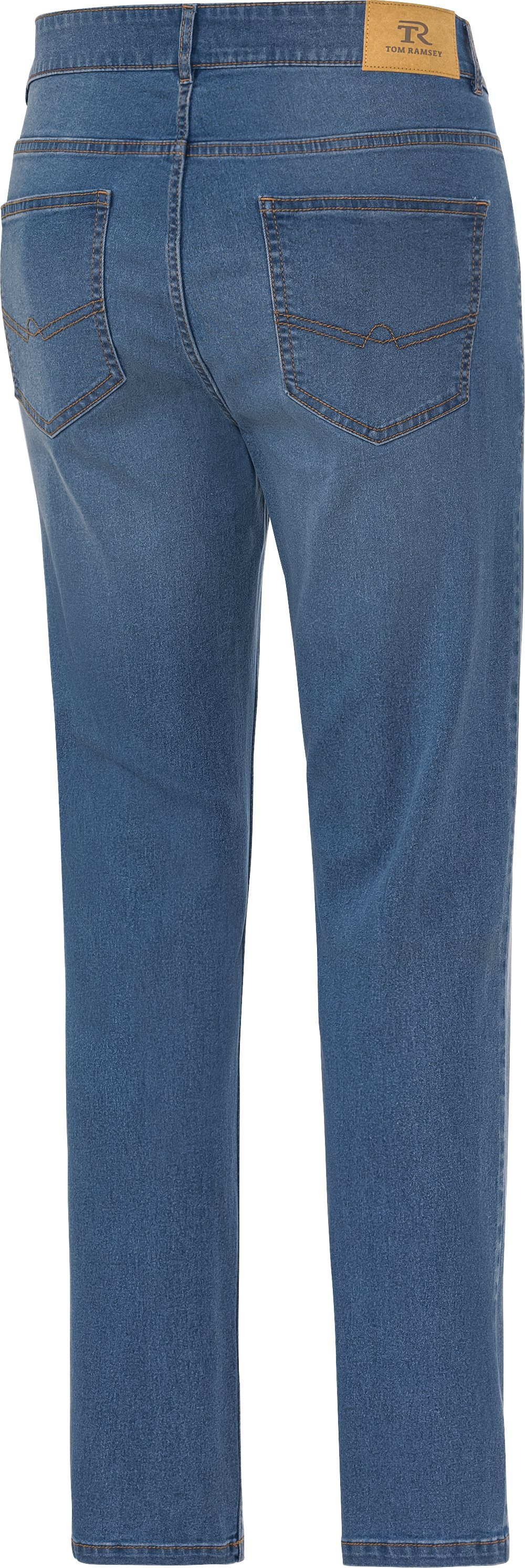 Tom Ramsey Regular-fit-Jeans aus sommerlich-leichtem, elastischem günstig online kaufen