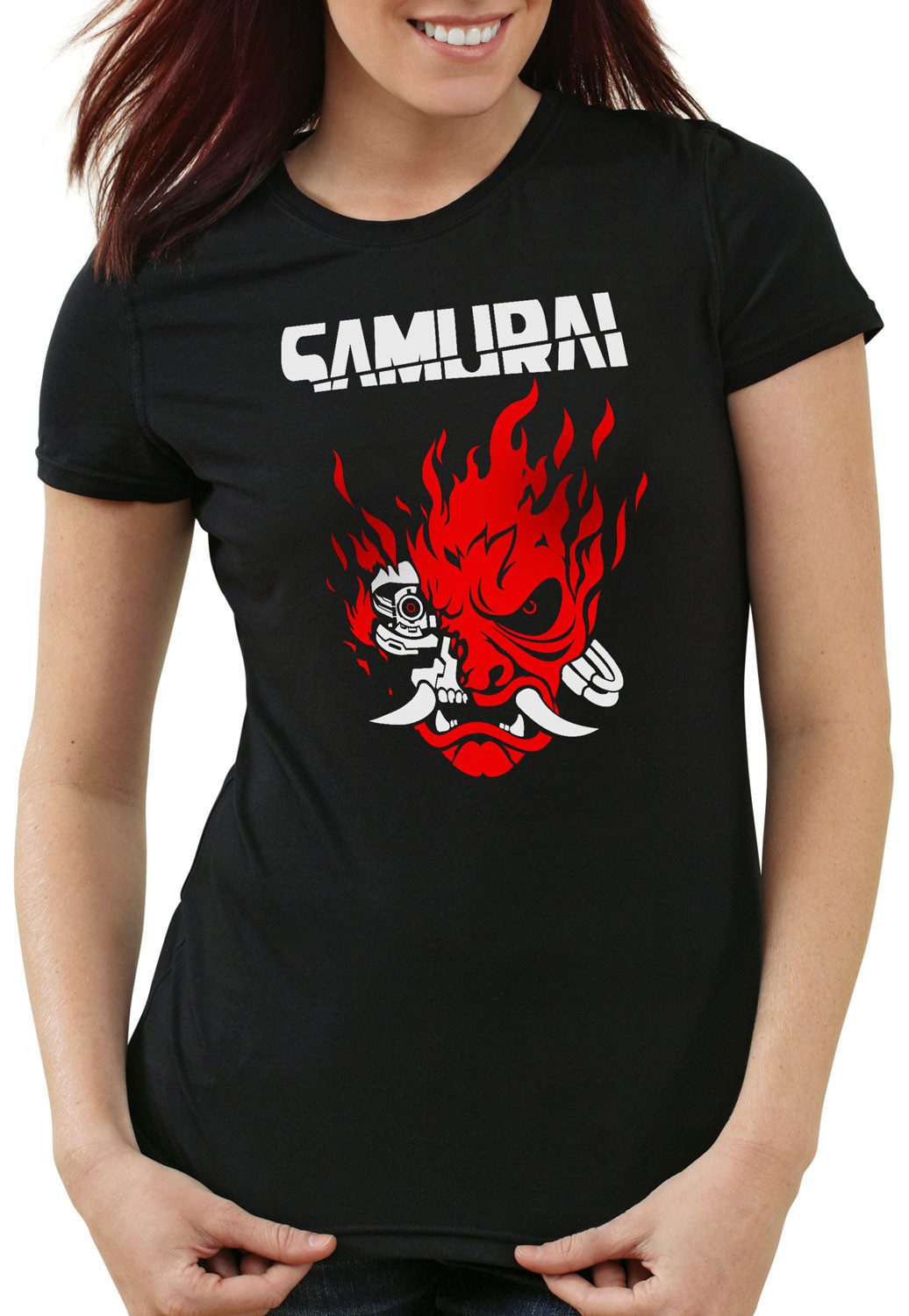 style3 T-Shirt Cyberpunk Samurai cyberpunk band silverhand