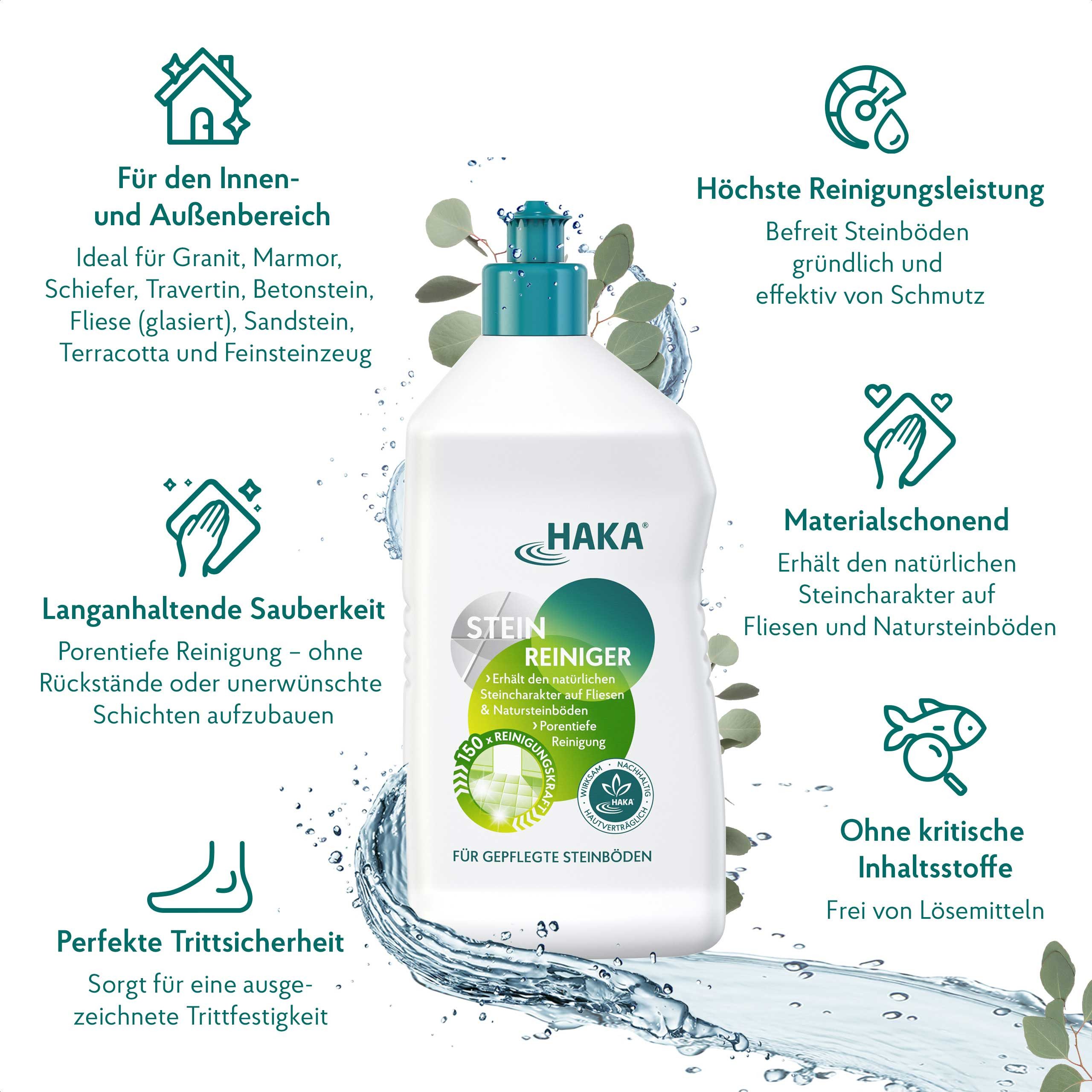 HAKA HAKA Steinreiniger Boden 750ml Fussbodenreiniger