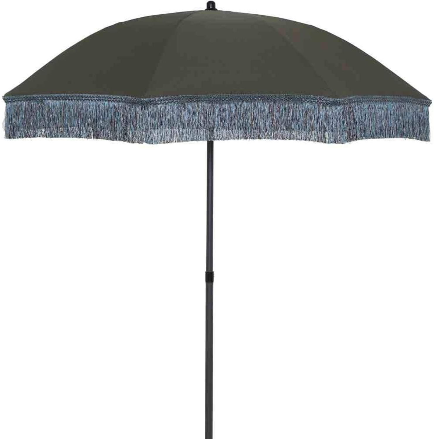 Siena Garden Sonnenschirm Maui Mittelstockschirm Olive günstig online kaufen