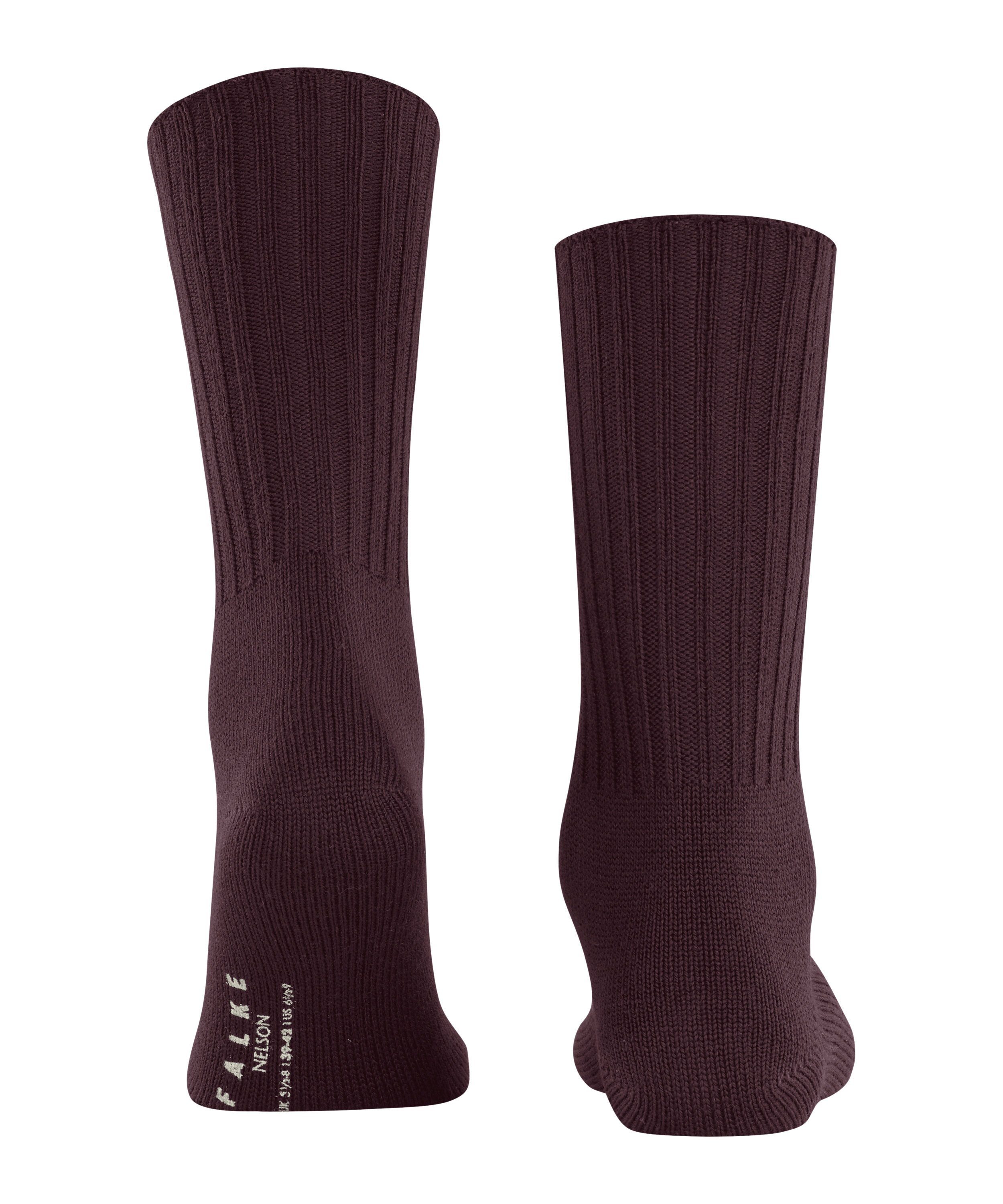 FALKE Funktionssocken Nelson Bootsocken ohne Gummifäden gestrickt (1-Paar) ohne Gummifäden gestrickt