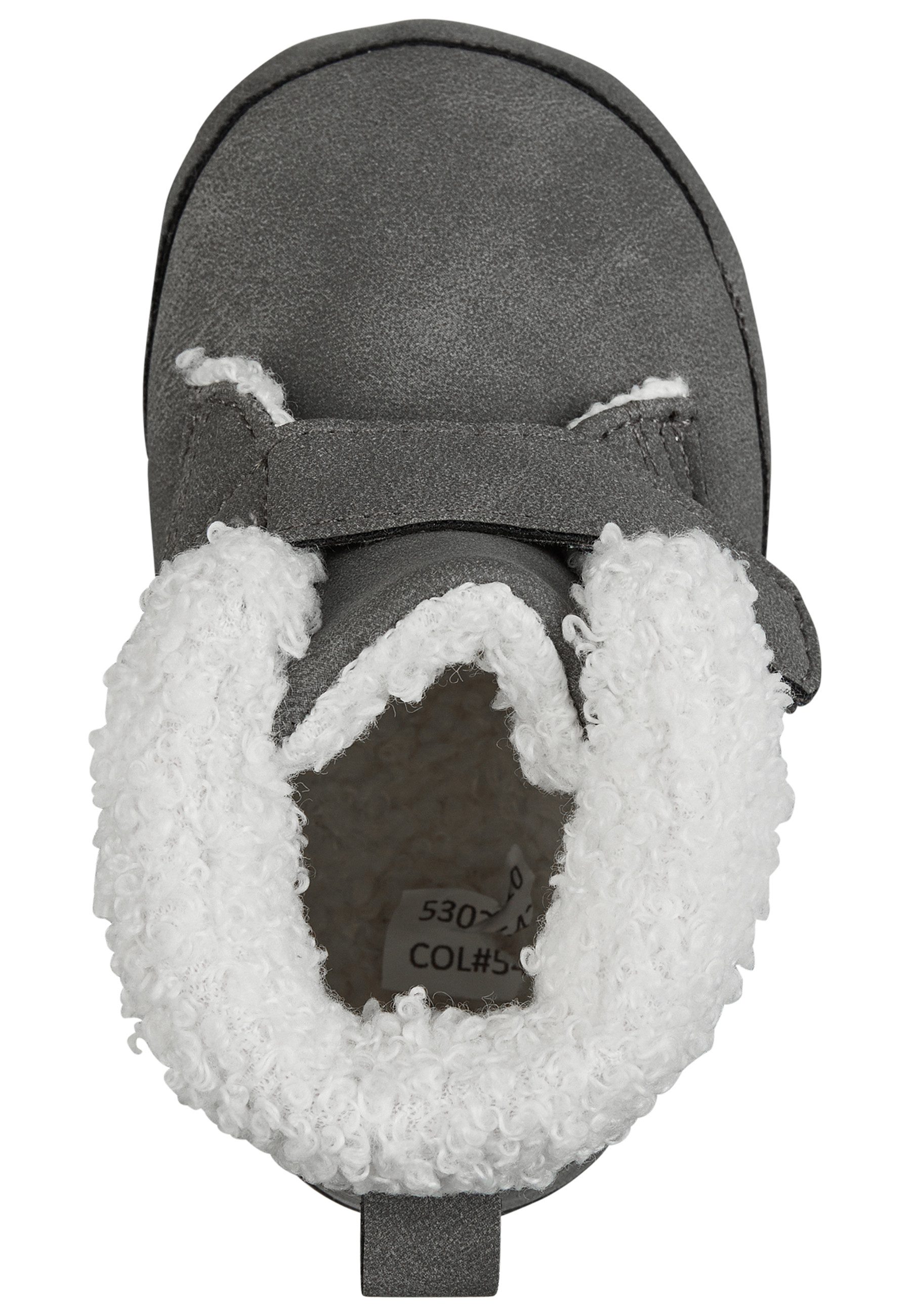 Sterntaler® Baby Schuhe uni Outdoorschuh (1-tlg) Klettverschluss, rutschfeste Sohle, Flauschfutter