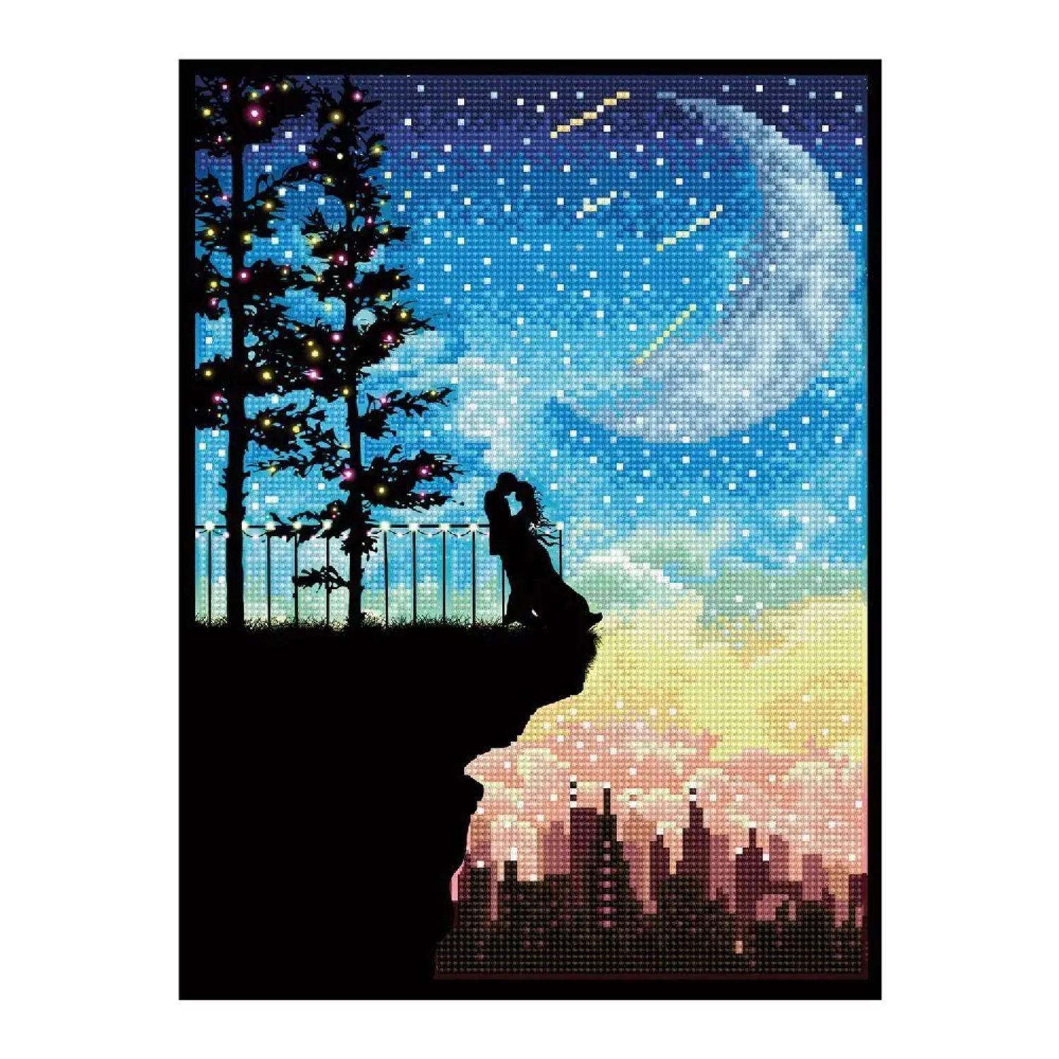 Diamond Dotz Spiel DIAMOND DOTZ - Diamond Painting Romantischer Moment