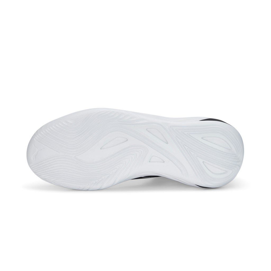 PUMA Hallen-Indoorschuhe Fusion Nitro Team weiss/schwarz Herren Badmintonschuh