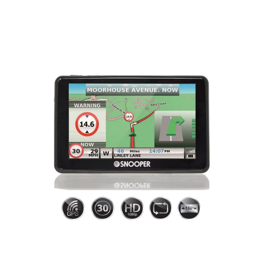 Snooper Truckmate SC5900 PLUS DVR LKW-Navigationsgerät (inklusive lebenslanger Kartenupdates)