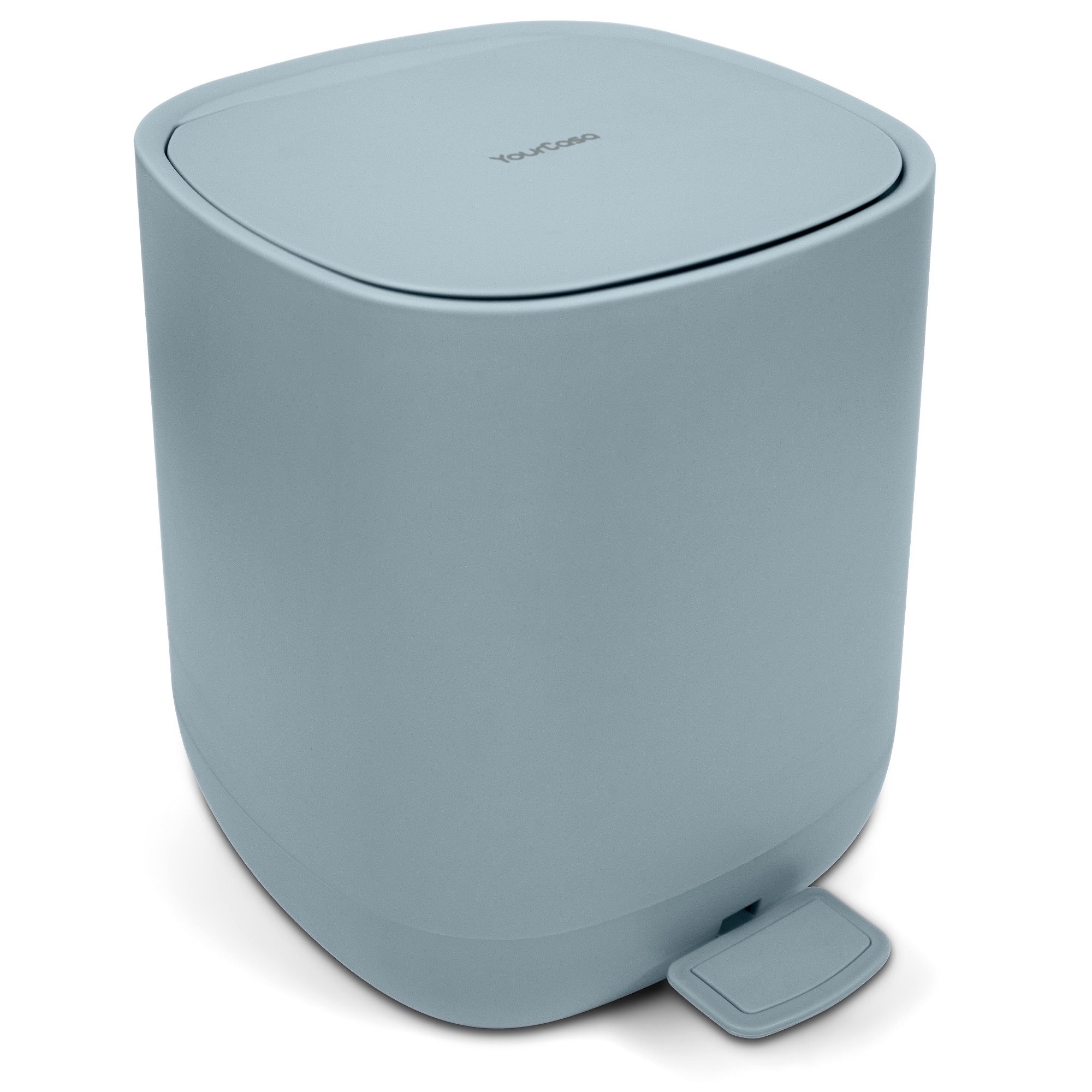 YourCasa Mülleimer YourCasa Mülleimer Bad [5L] Elegantes Design Badezimmer Kosmetikeimer, ABS Kunsstoff