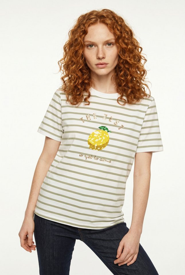 ONLY Kurzarmshirt ONLKITA S/S TEE JRS NOOS Baumwolle, regular fit