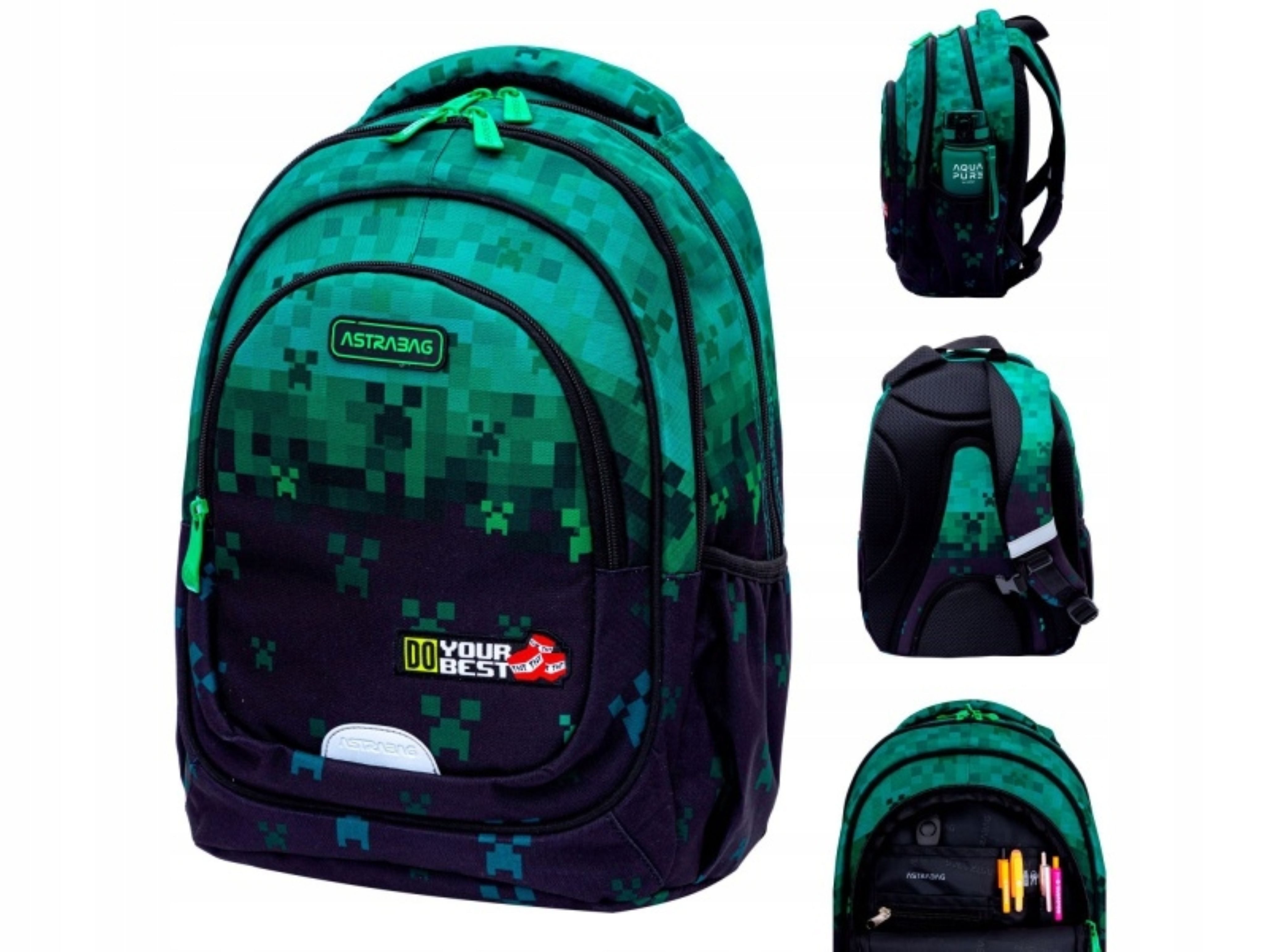 ASTRA Schulrucksack Astra Astrabag AB330 Schulrucksack Do Your Best wasserfest (1-tlg)