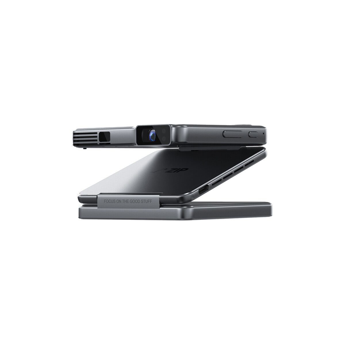 Aurzen AURZEN ZIP Mini Beamer Akku WLAN Bluetooth Projektor Mini-Beamer