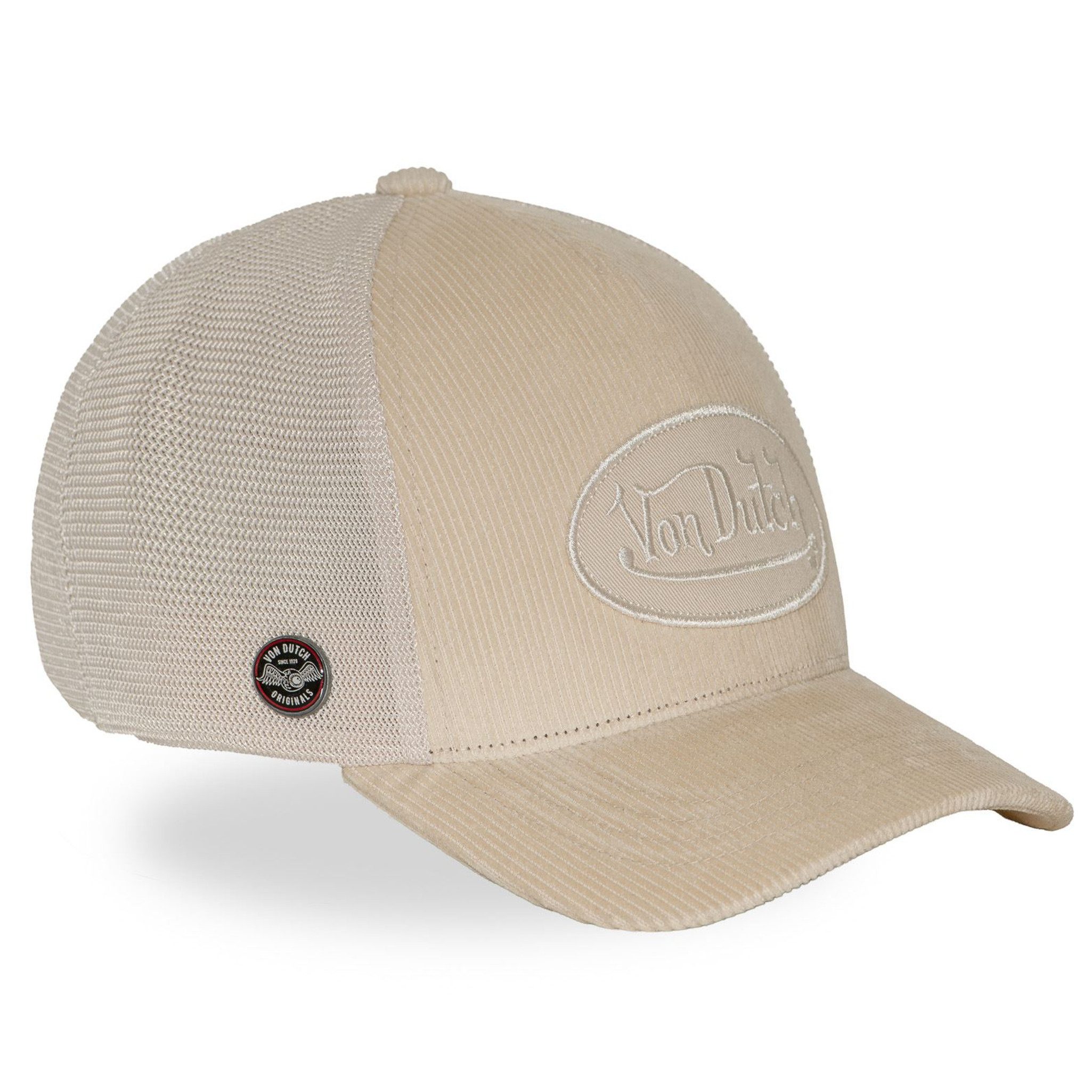 Von Dutch Trucker Cap Von Dutch Originals Trucker Cap - CALIFORNIA Twill Embroidery (Basecap, Basecap, Meshcap, Trucker Kappe)