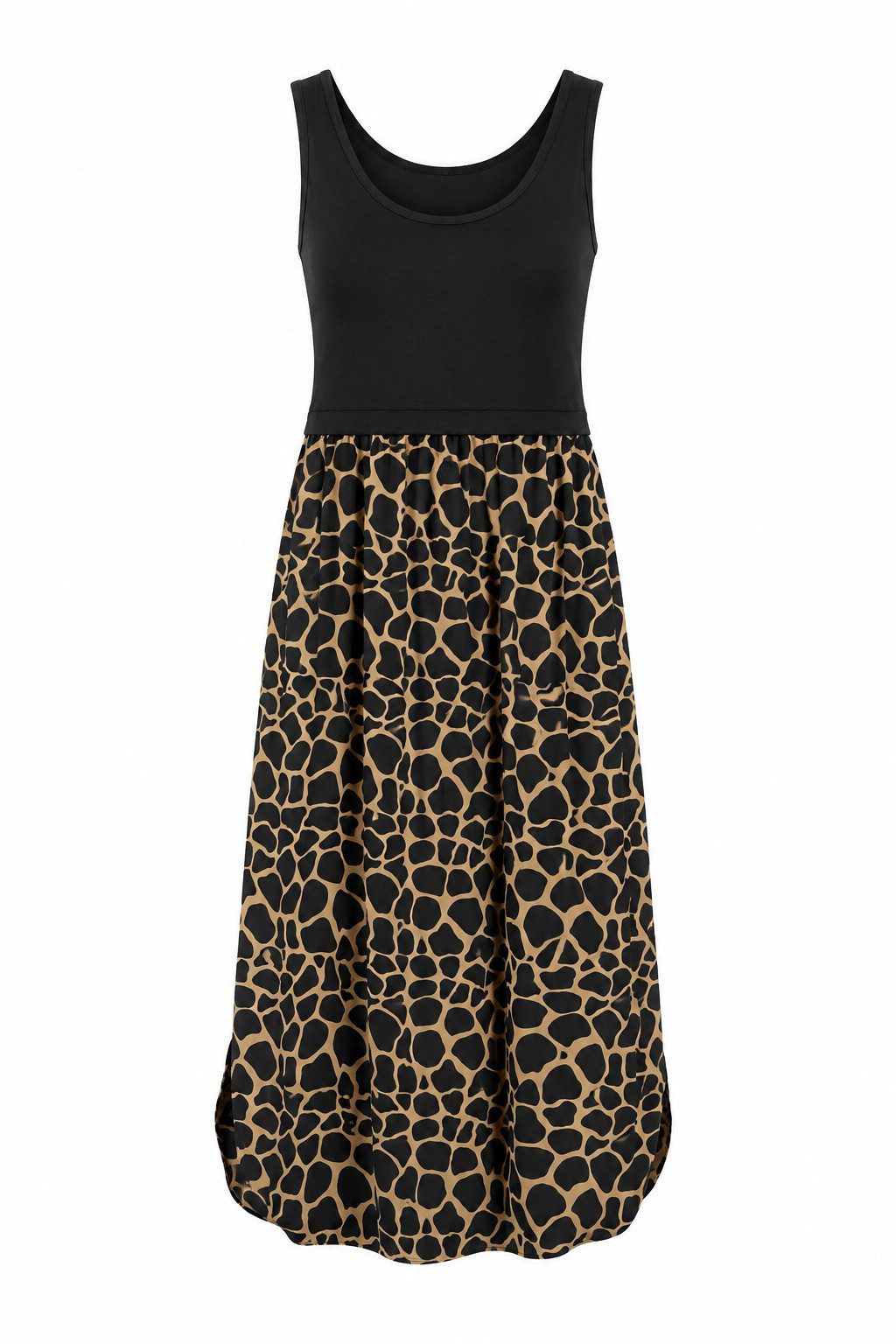 ITALY VIBES Sommerkleid - Kleid mit modischem Print - Maxikleid für Damen - ITALY VIBES ONE SIZE - passend für Größen XS - M