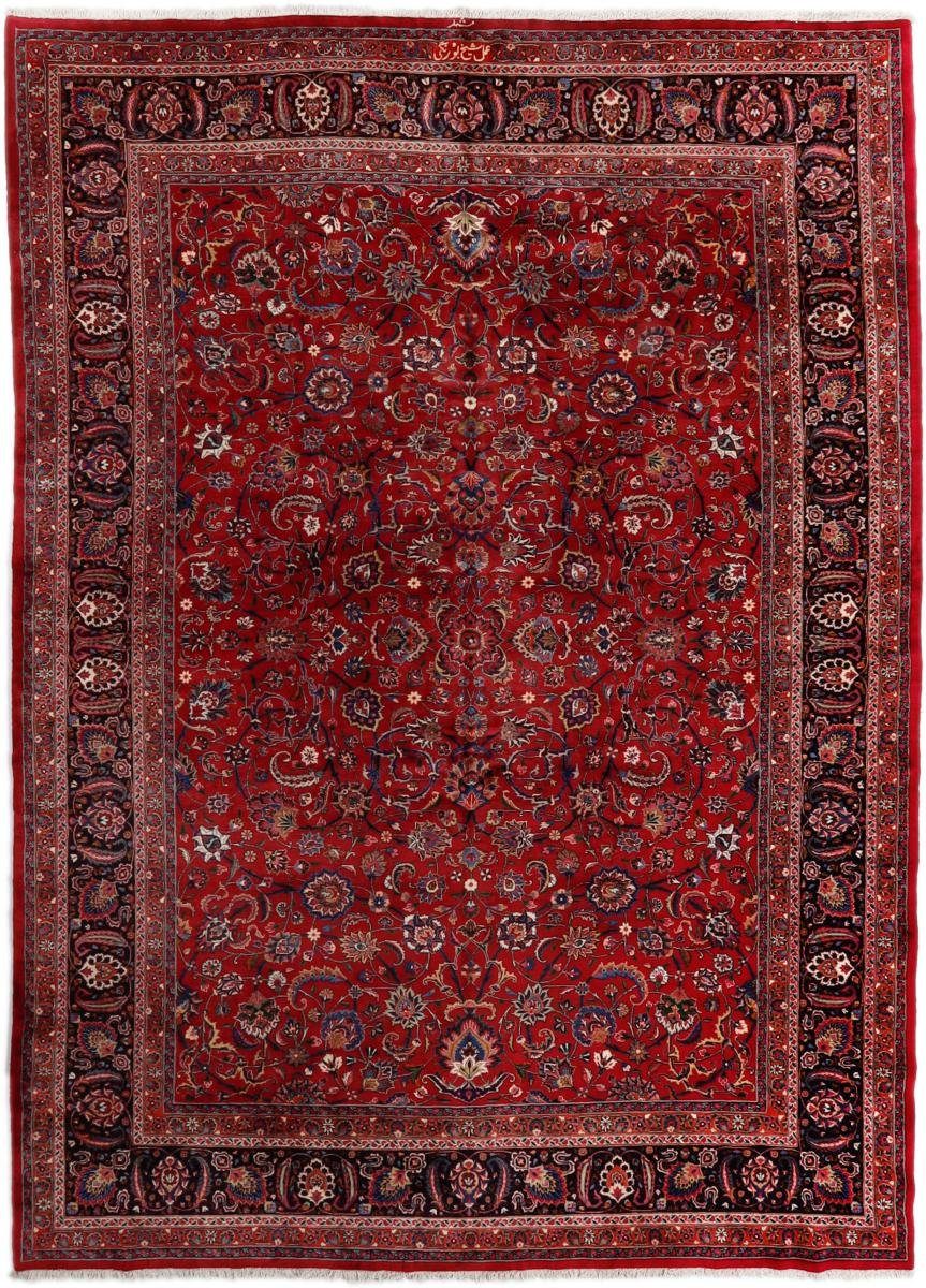 Trading, Handgeknüpfter / Orientteppich mm Nain Höhe: rechteckig, Mashhad Perserteppich, Orientteppich 343x475 12