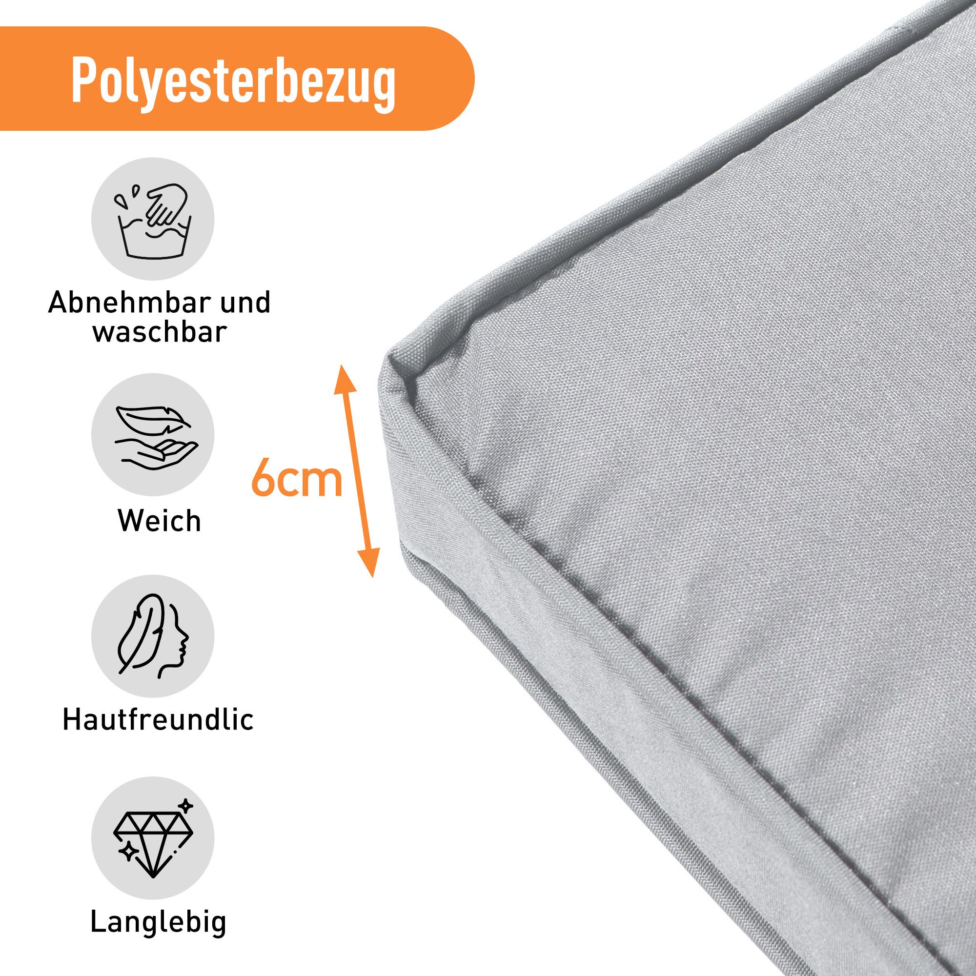 Merax Garten-Essgruppe für 7 Personen mit Stahlrahmen und Kissen, (5-tlg., 1 Esstisch, 1 3-Sitzer, 1 2-Sitzer-Ecksofa, 2 Hocker), Gartenmöbel Set Polyrattan, Gartenlounge Set, Sitzgruppe