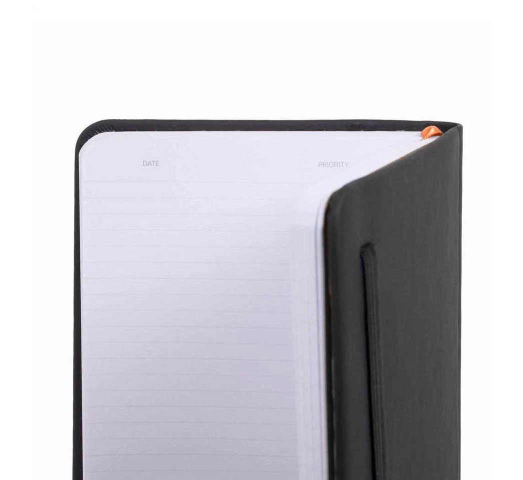 Thumbnail - Piquadro Schreibmappe Notizbuch liniert DIN A6 - Buch (black)