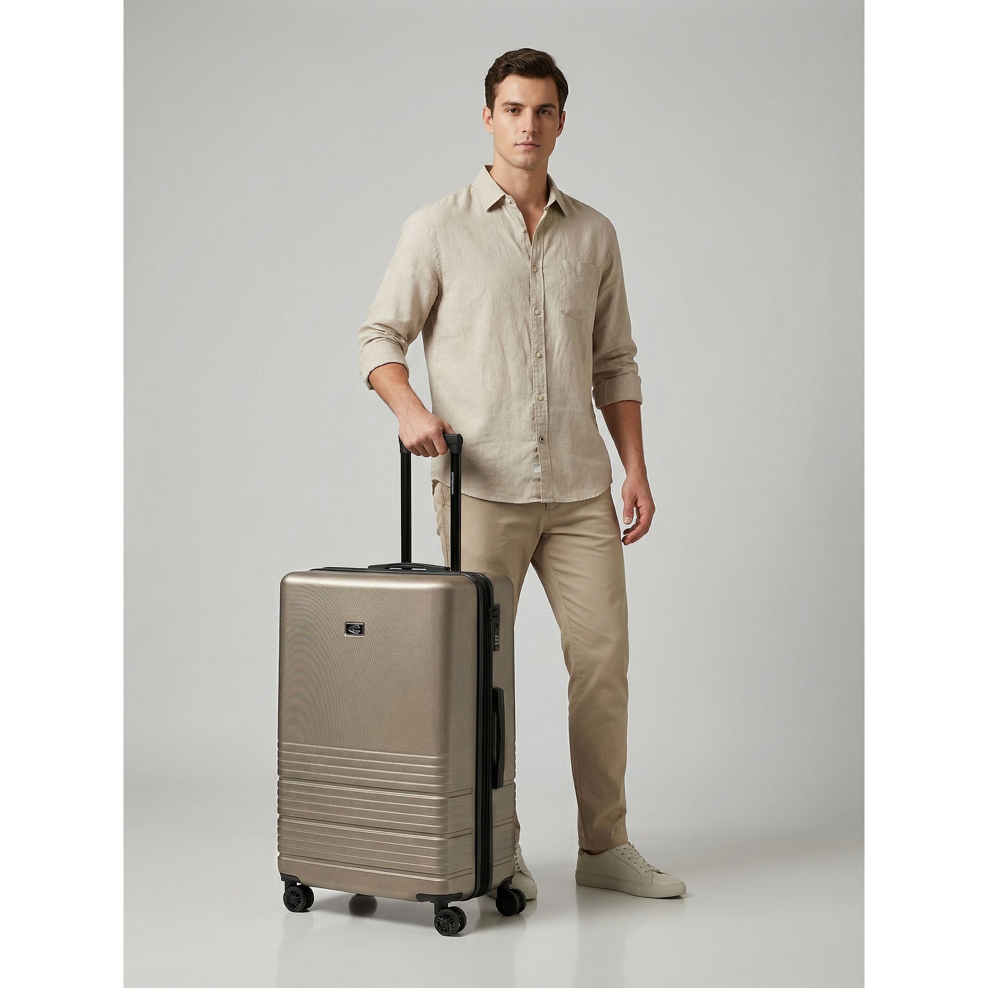 camel active Hartschalen-Trolley Hanoi, 4 Rollen, ABS