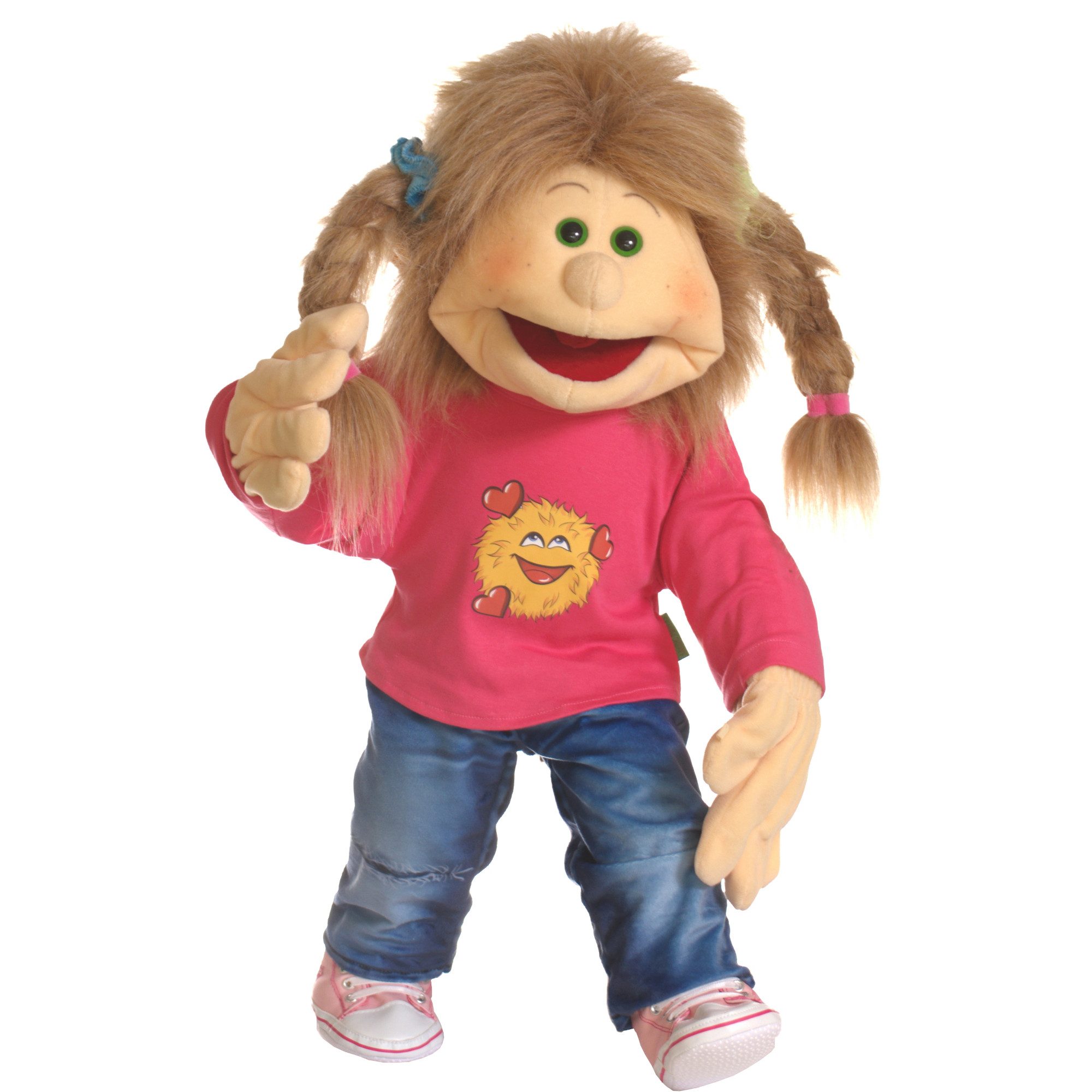 Handpuppe Living Puppets Handpuppe Caro W846