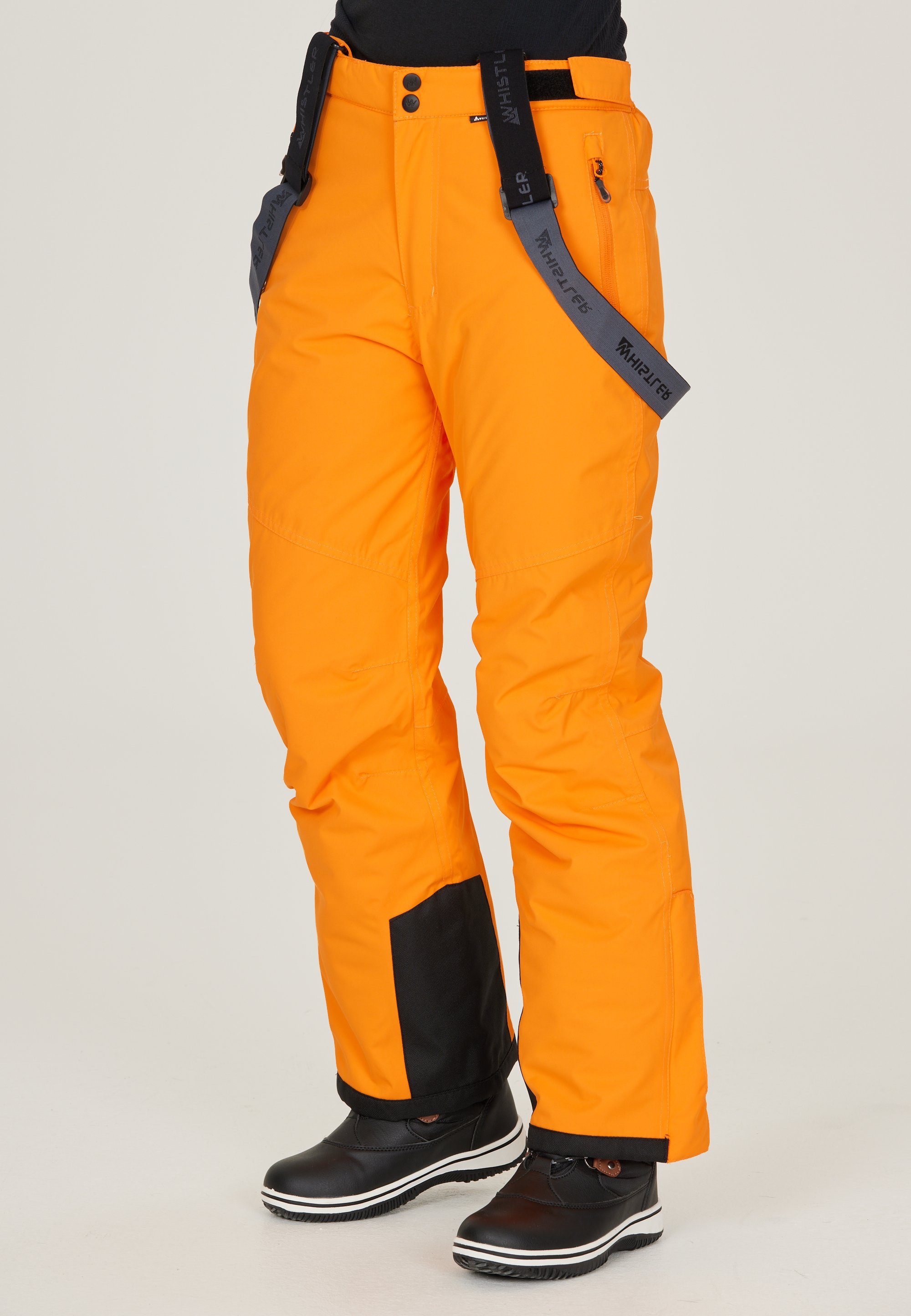 WHISTLER Skihose Fairfax mit wind- wasserdichter neonorange und Funktionsmembran