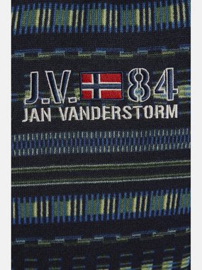 Jan Vanderstorm Fleecejacke NELS mit Alllover-Print
