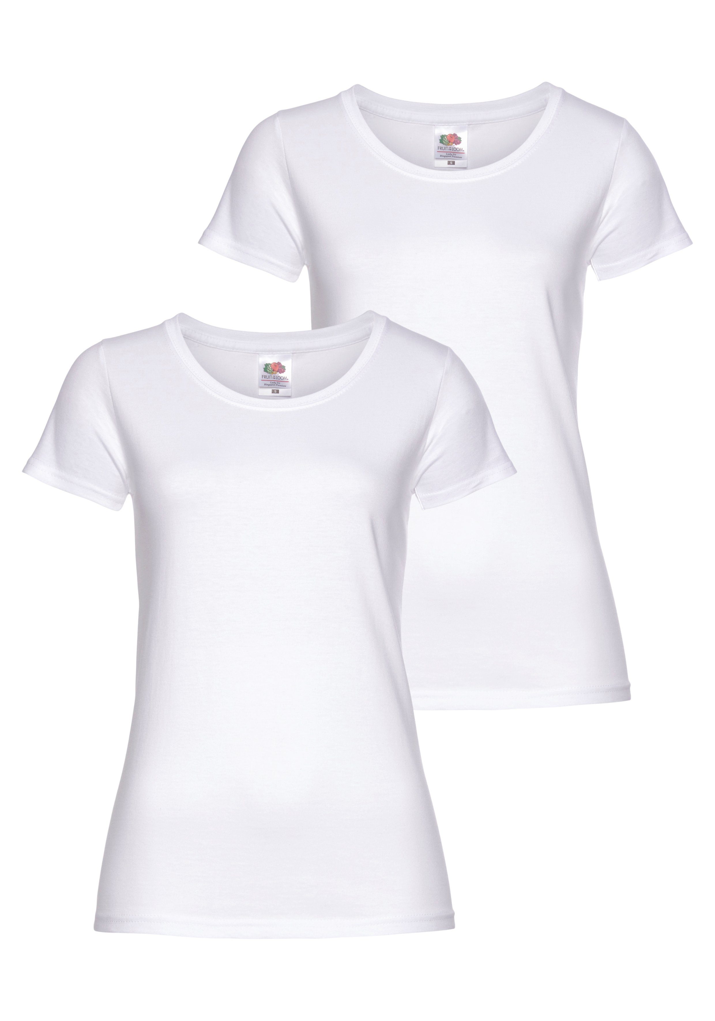Fruit of the Loom Rundhalsshirt Lady günstig online kaufen