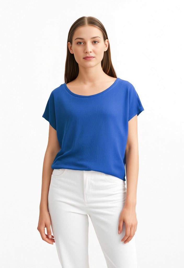 VERO MODA Damen Top Aus Nachhaltiger ECOVERO-Viskose – Lässig, Weich & Umweltfreundlich