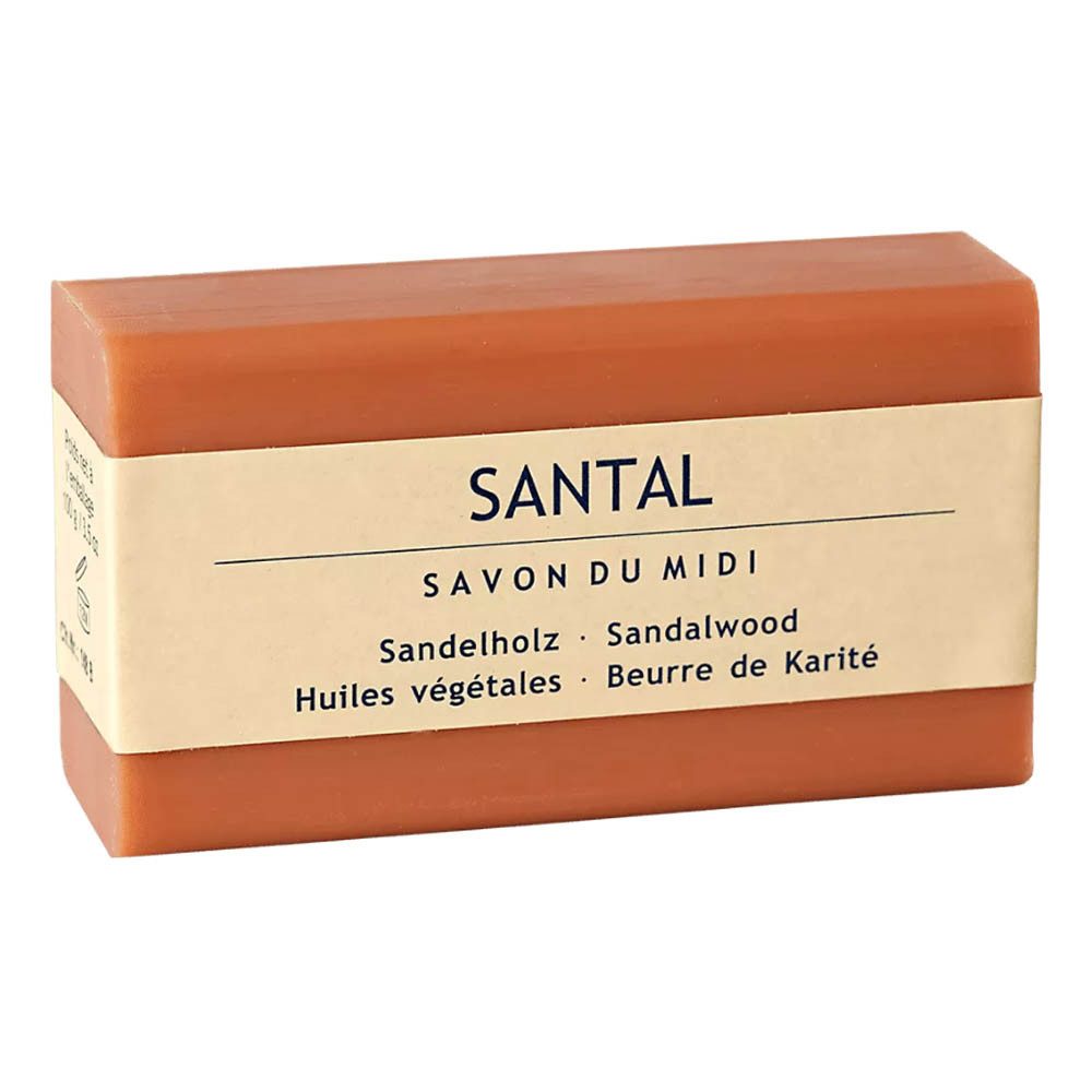 Savon du Midi Handseife Seife mit Karitébutter - Sandelholz 100g
