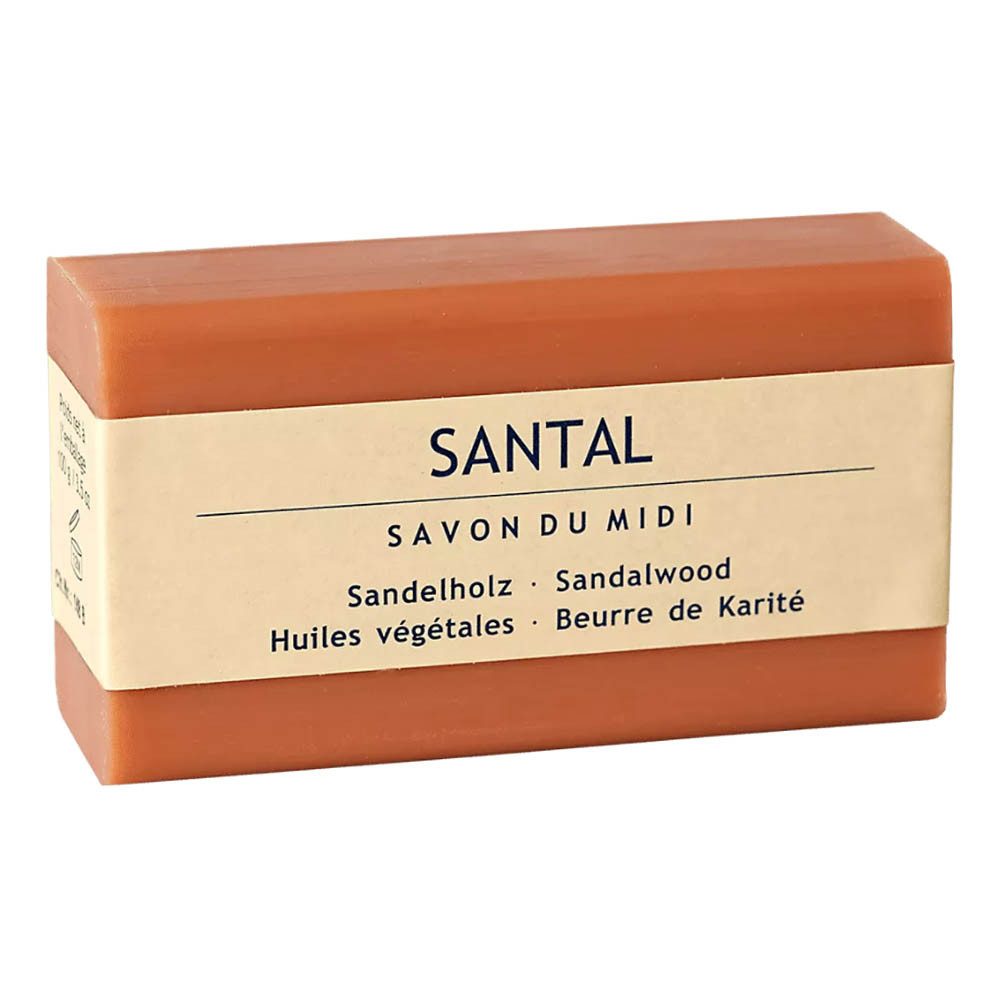Savon du Midi Handseife Seife mit Karitébutter - Santal, Sandelholz 100g