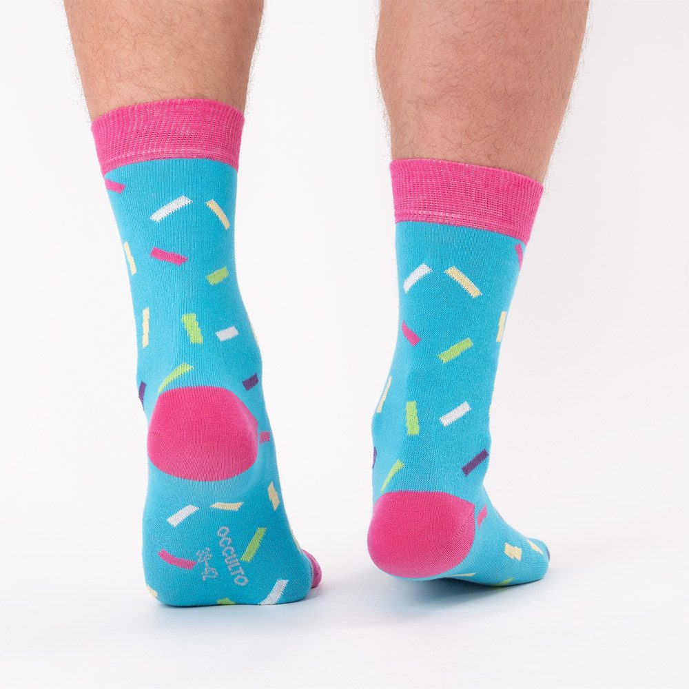 OCCULTO Basicsocken Herren Bunte Socken 6er Pack (Modell: Sigi) (6-Paar) – Bild 5 von 5