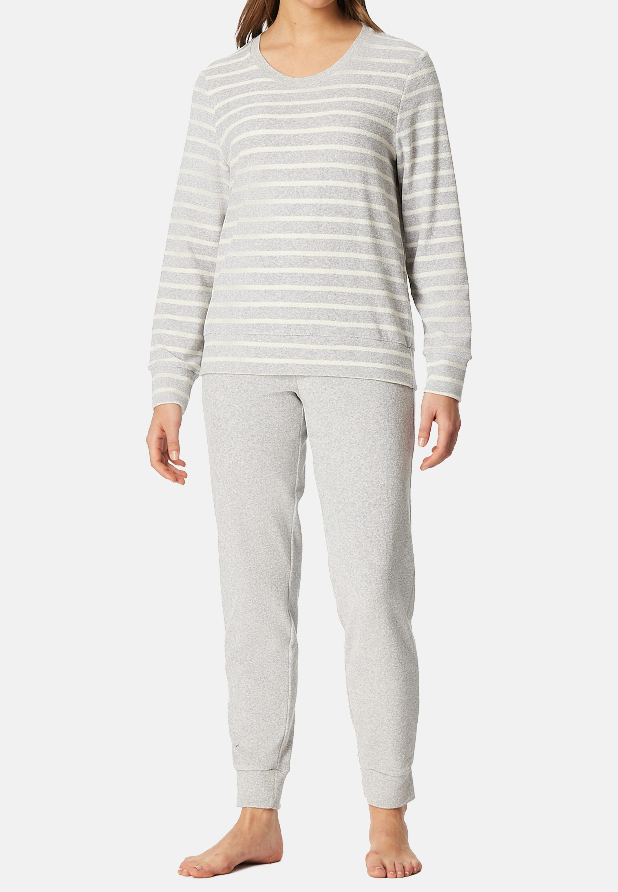 Schiesser Pyjama Casual Essentials (Set, 2 günstig online kaufen