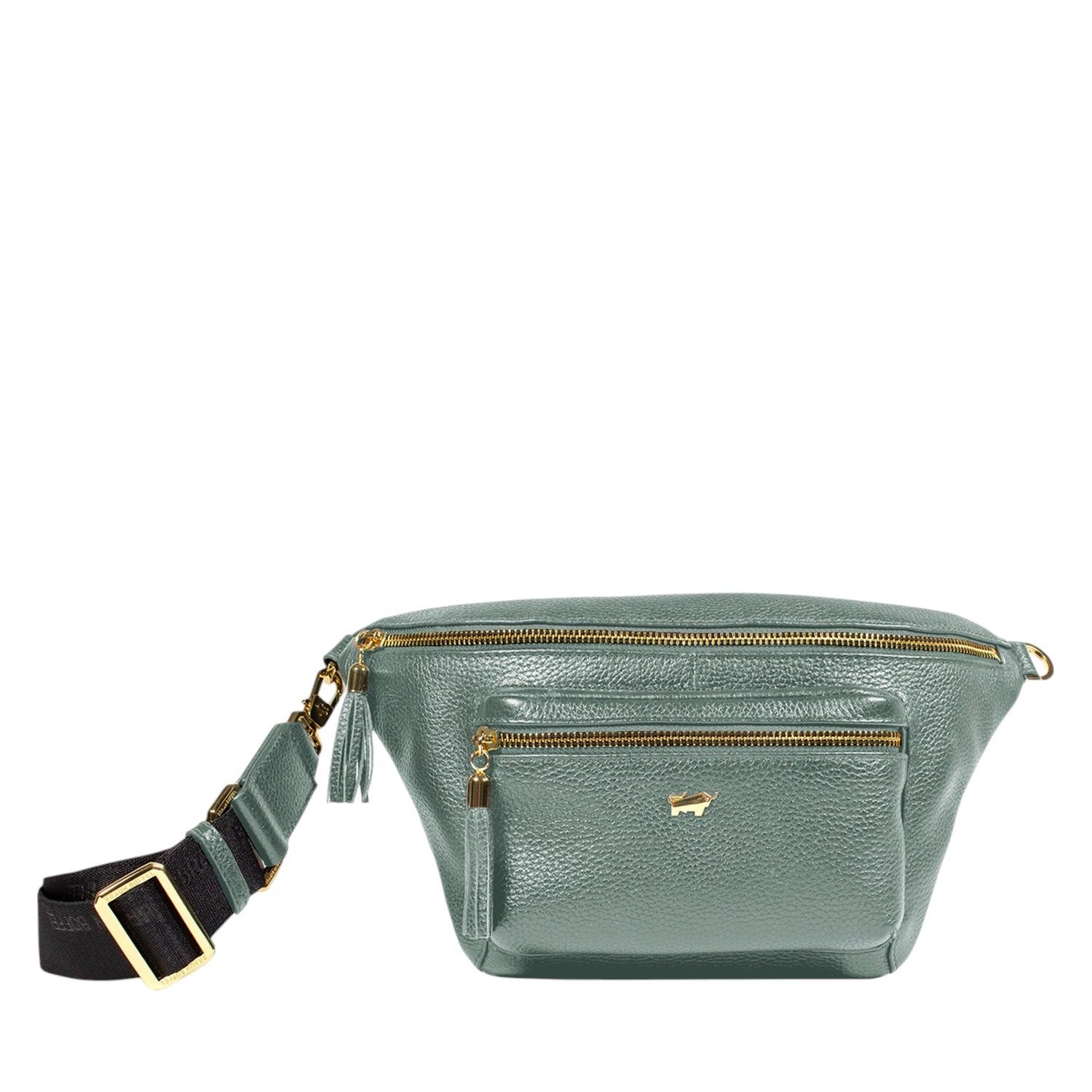 Braun Büffel Gürteltasche ALESSIA Cross Body Bag grün