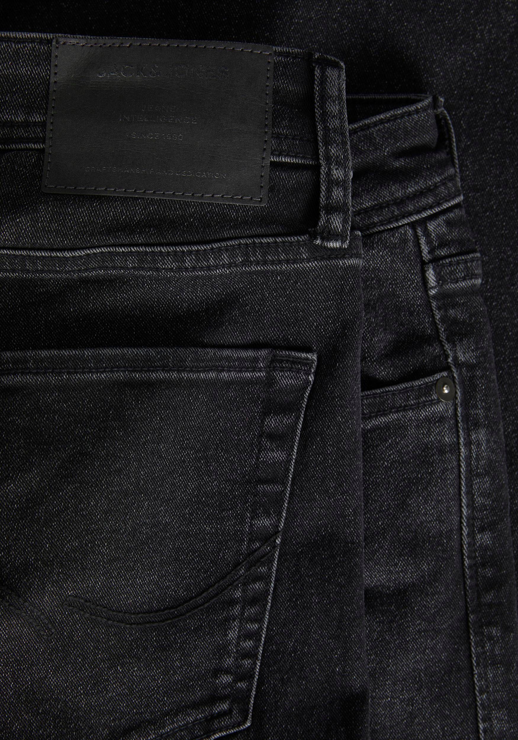 JNR JJORIGINAL Jones & Skinny-fit-Jeans NOOS JJILIAM denim black MF 070 Junior Jack
