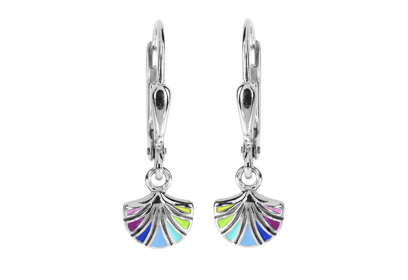 OSTSEE-SCHMUCK Paar Ohrhänger Ostsee-Schmuck Ohrhänger Blüte Ohrhänger Blüte (2-tlg)