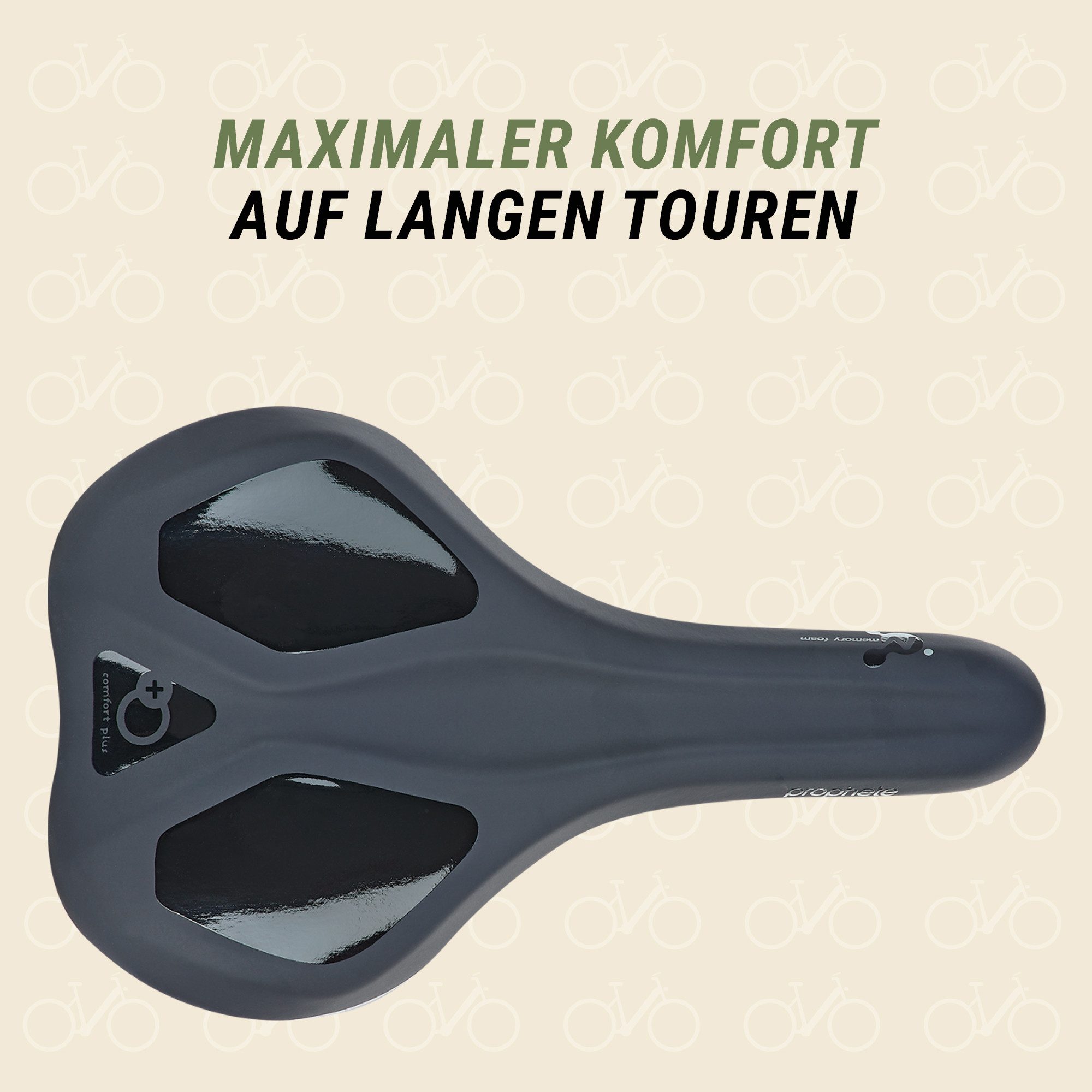 Prophete Fahrradsattel Trekkinsattel