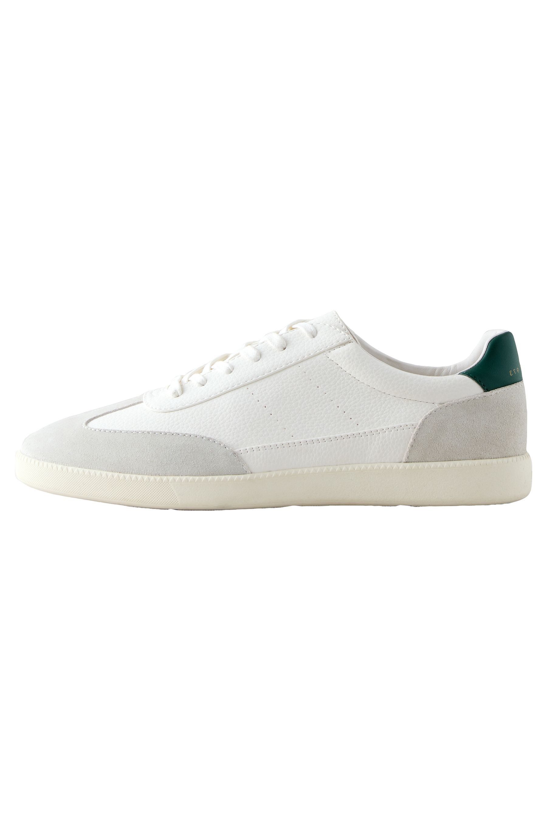 Schnürsneaker mit Velourslederbesatz Sneaker