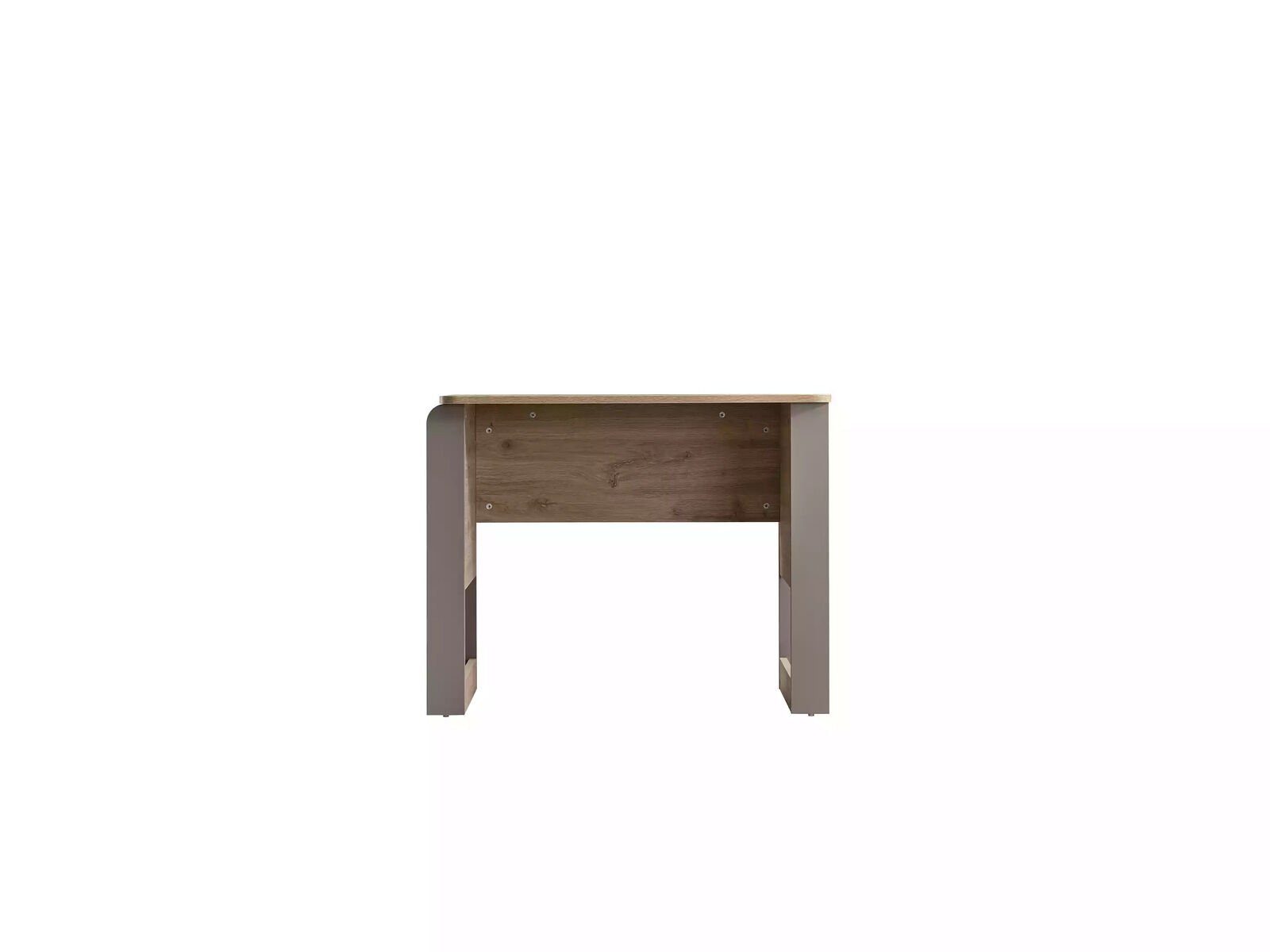 Regal), Arbeitstisch Made Kinderzimmer Schreibtisch (2-St., Braun Schreibtisch Modern JVmoebel + Europe in Holz Regal Schreibtisch