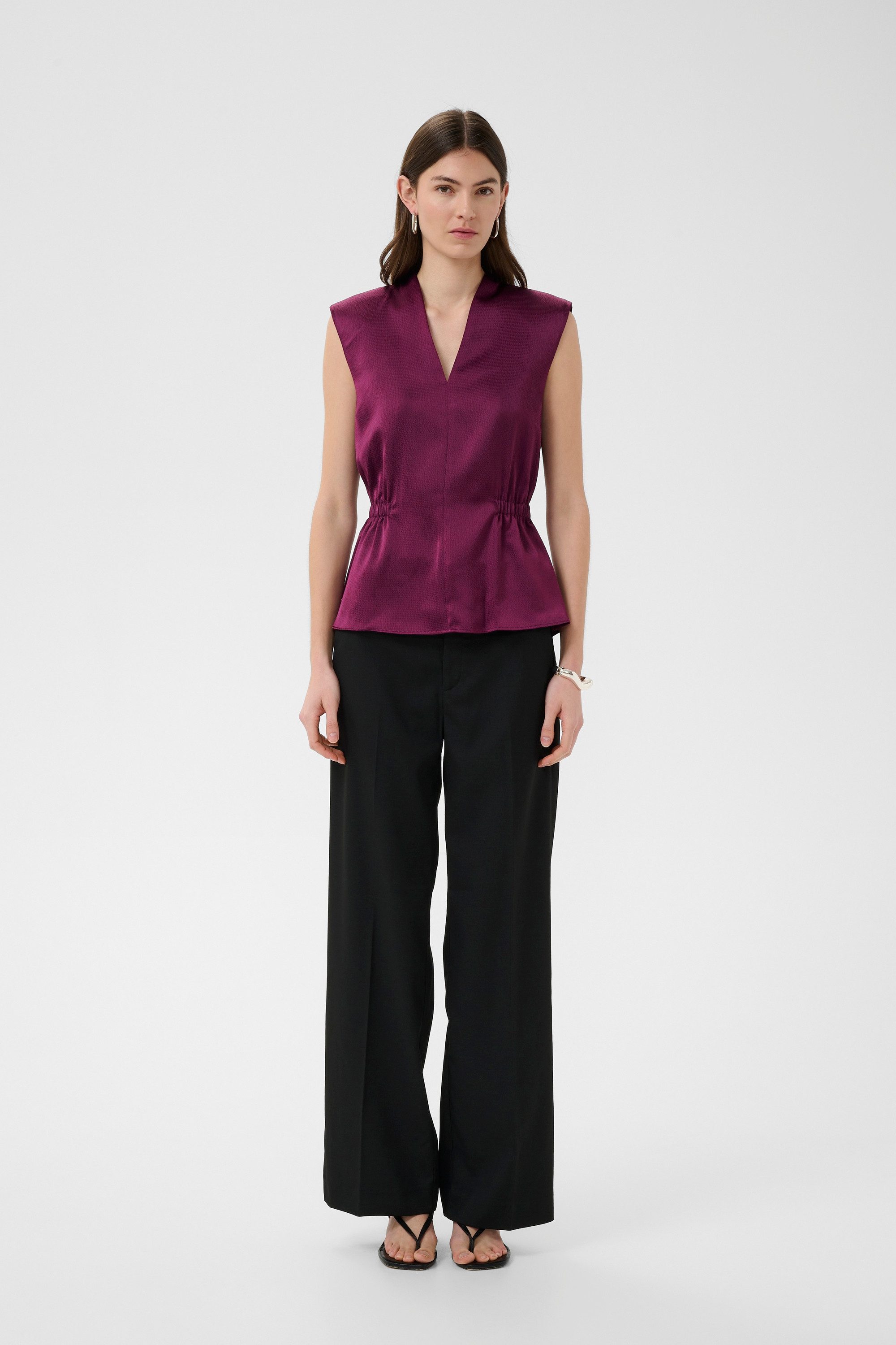 InWear Kurzarmbluse Kurzarm-Bluse BaljaIW