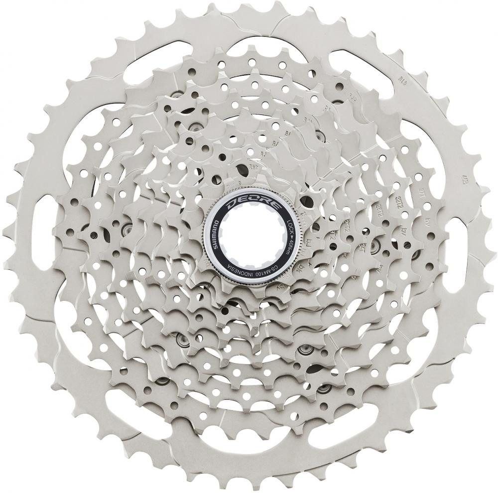 Shimano Zahnkranz SHIMANO Kassette DEORE CS-M4100 10-fach 11-46Z - weiter Übersetzungsbe