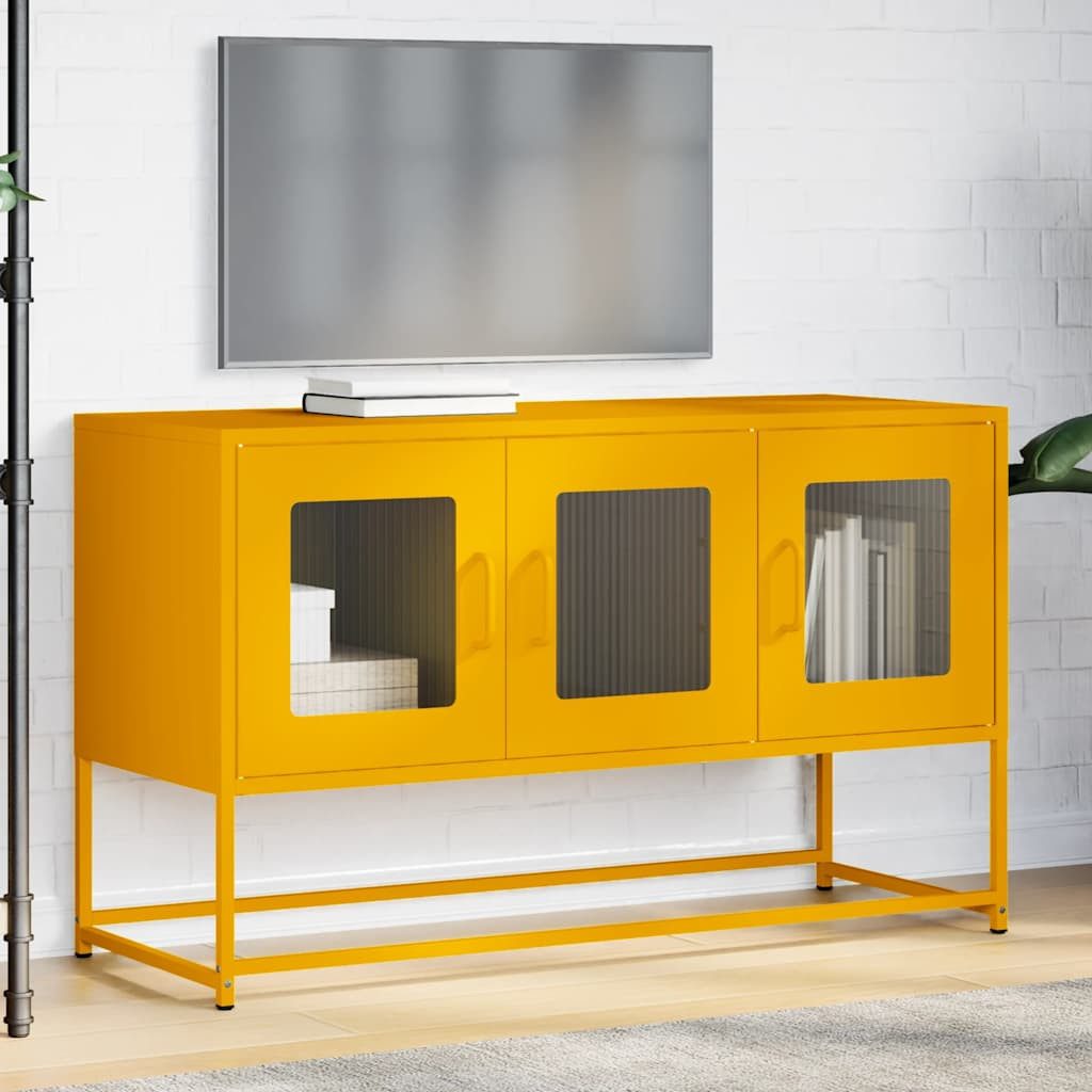 vidaXL TV-Schrank TV-Schrank Senfgelb 100,5x39x60,5 cm günstig online kaufen