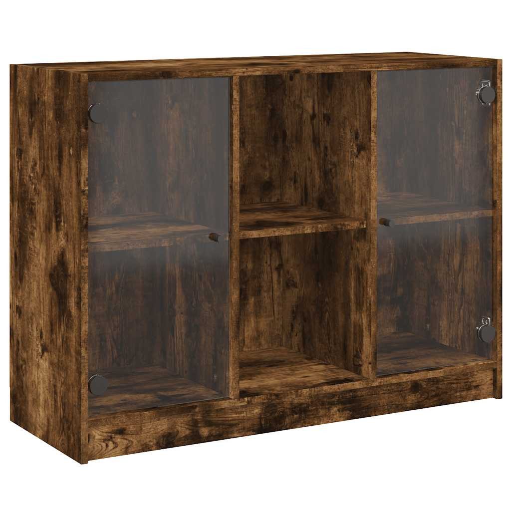 vidaXL Sideboard Sideboard Räuchereiche 102x37x75,5 cm günstig online kaufen