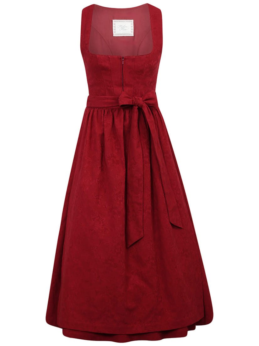 Madame Marie Dirndl Dirndl Selandris 75cm Länge granatapfel