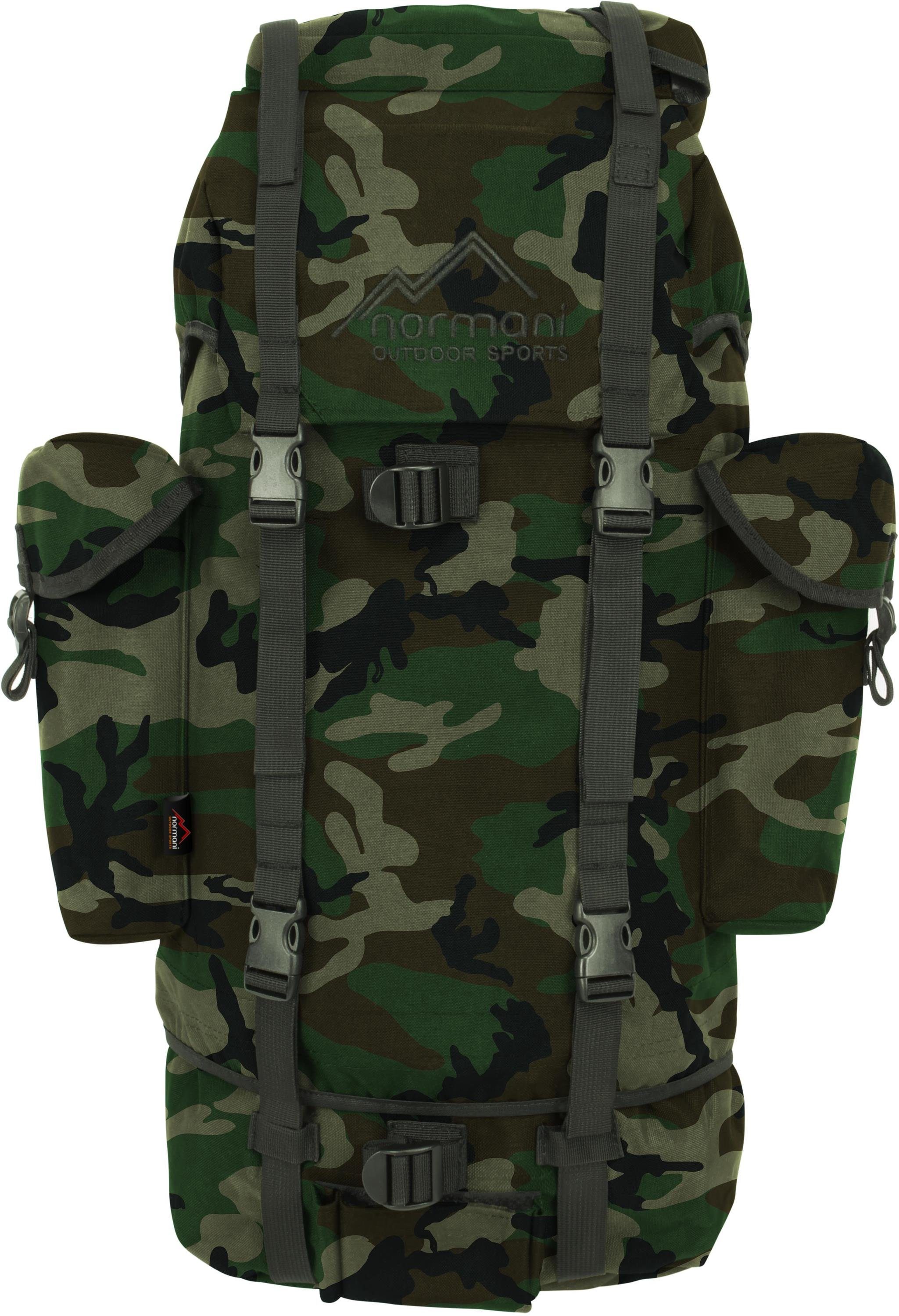 normani Wanderrucksack Bundeswehr Kampfrucksack 1000 D Cordura Nylon 65 l