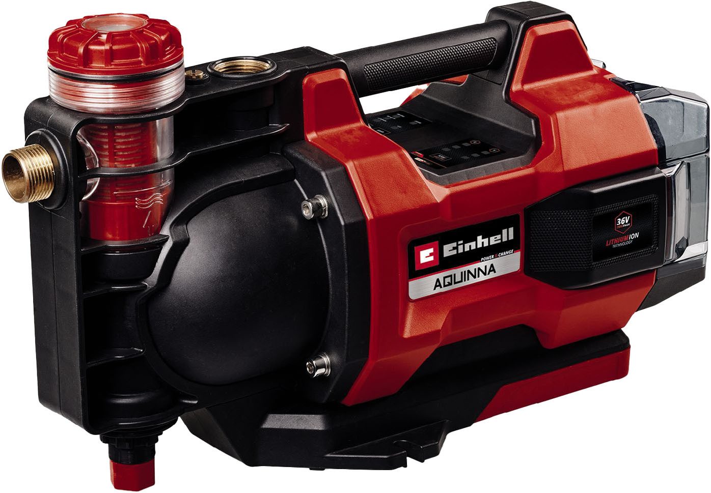 Einhell Akku-Gartenpumpe AQUINNA 36/38 F LED günstig online kaufen