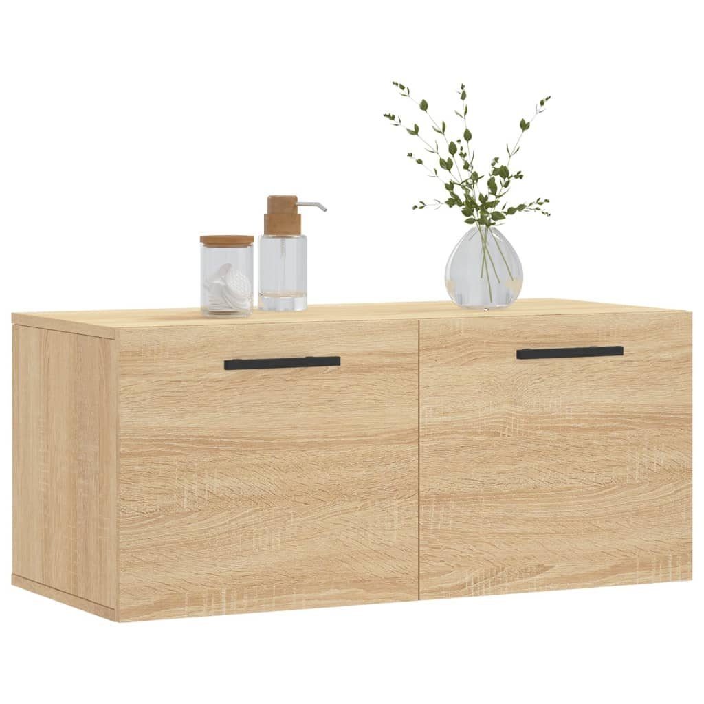 vidaXL Hängeschrank Wandschrank Sonoma-Eiche 80x36,5x35 cm günstig online kaufen