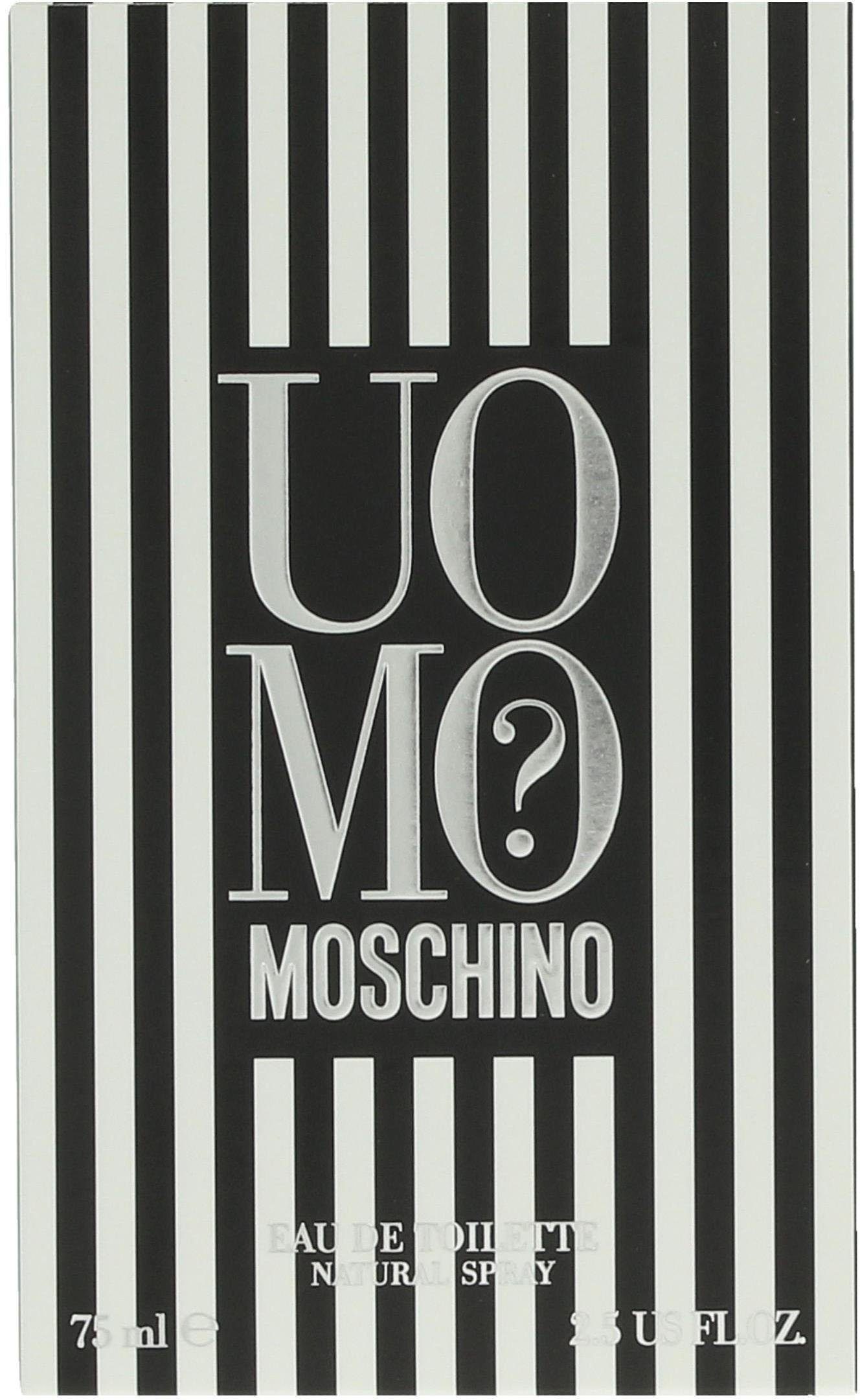 Moschino Eau de Toilette Uomo?, Orientalischer Herrenduft mit Bergamotte, Salbei, Zimt und Zeder.