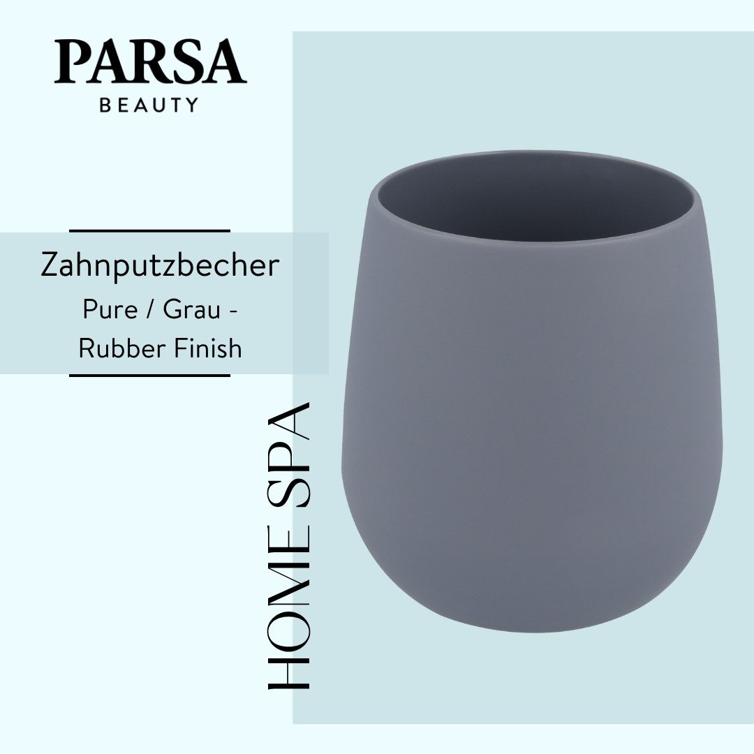 PARSA Beauty Zahnputzbecher Pure in grau– günstig online kaufen