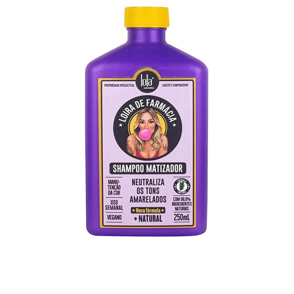 Lola Cosméticos Haarshampoo Lola Blonde Apotheke Matizer Shampoo 250 Ml