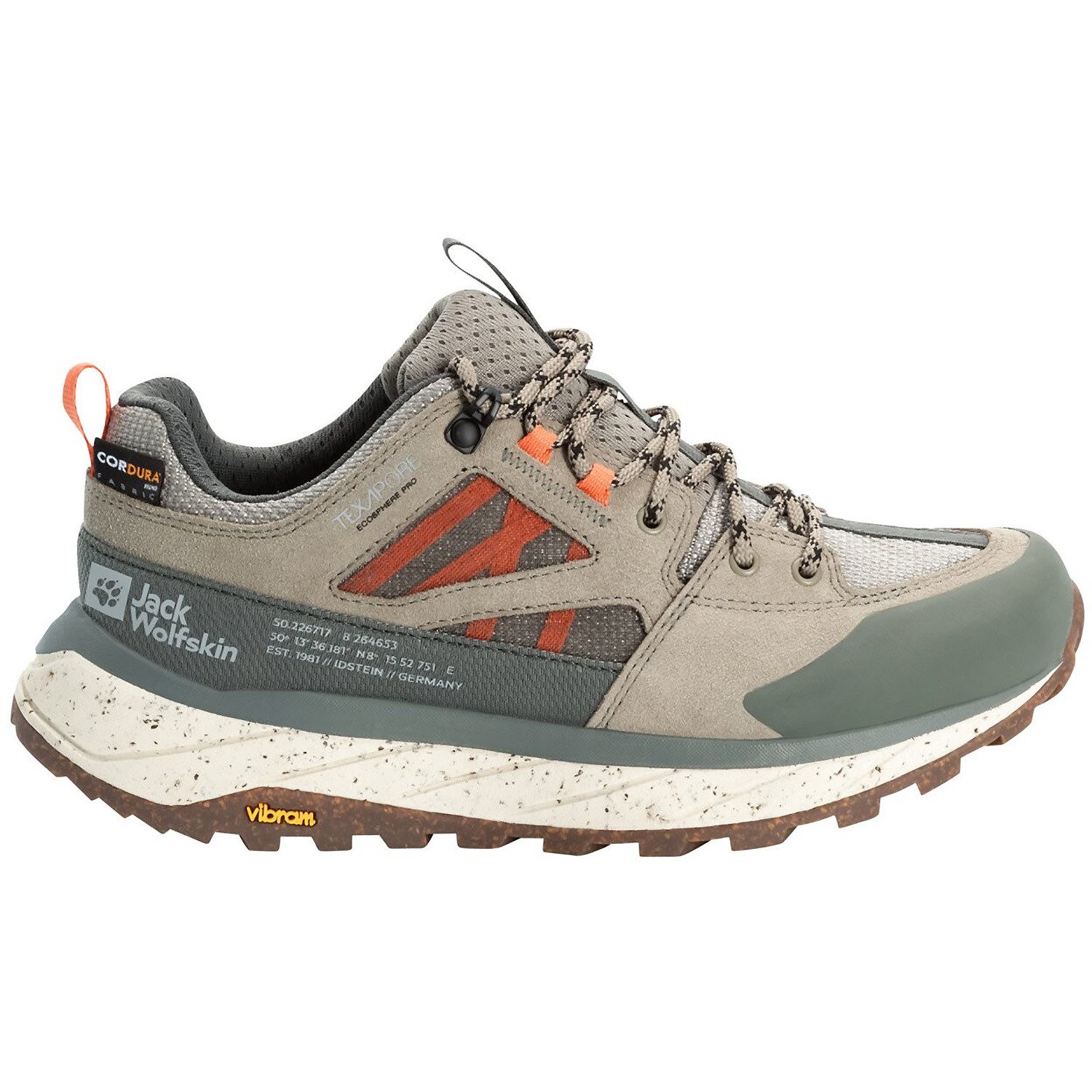 Jack Wolfskin Halbschuh W TERRAQUEST TEXAPORE LOW Hikingschuh