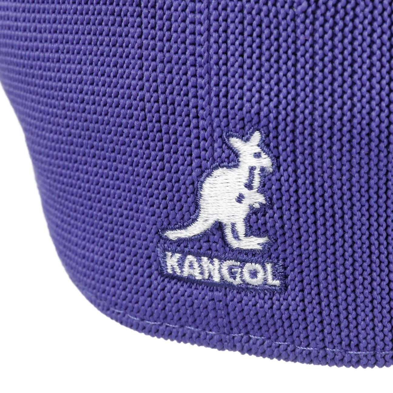 Kangol Flat Cap (1-St) mit Schirm lila Schiebermütze