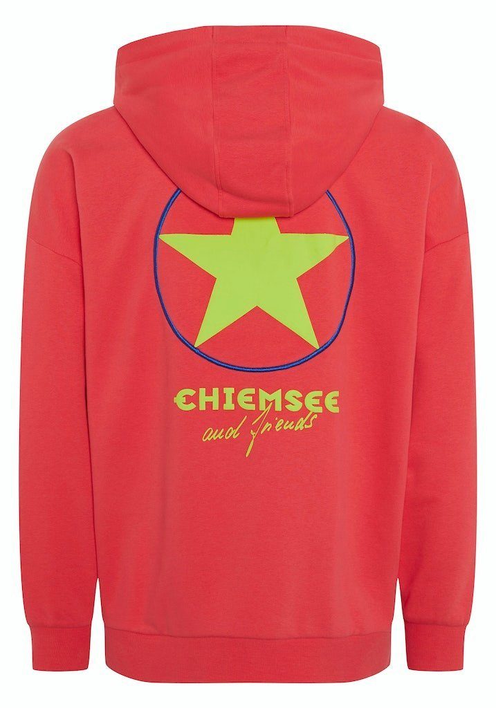 Chiemsee Hoodie Men Sweatshirt, Loose Fit - BITTERSWEET 17-1663 (1-tlg)