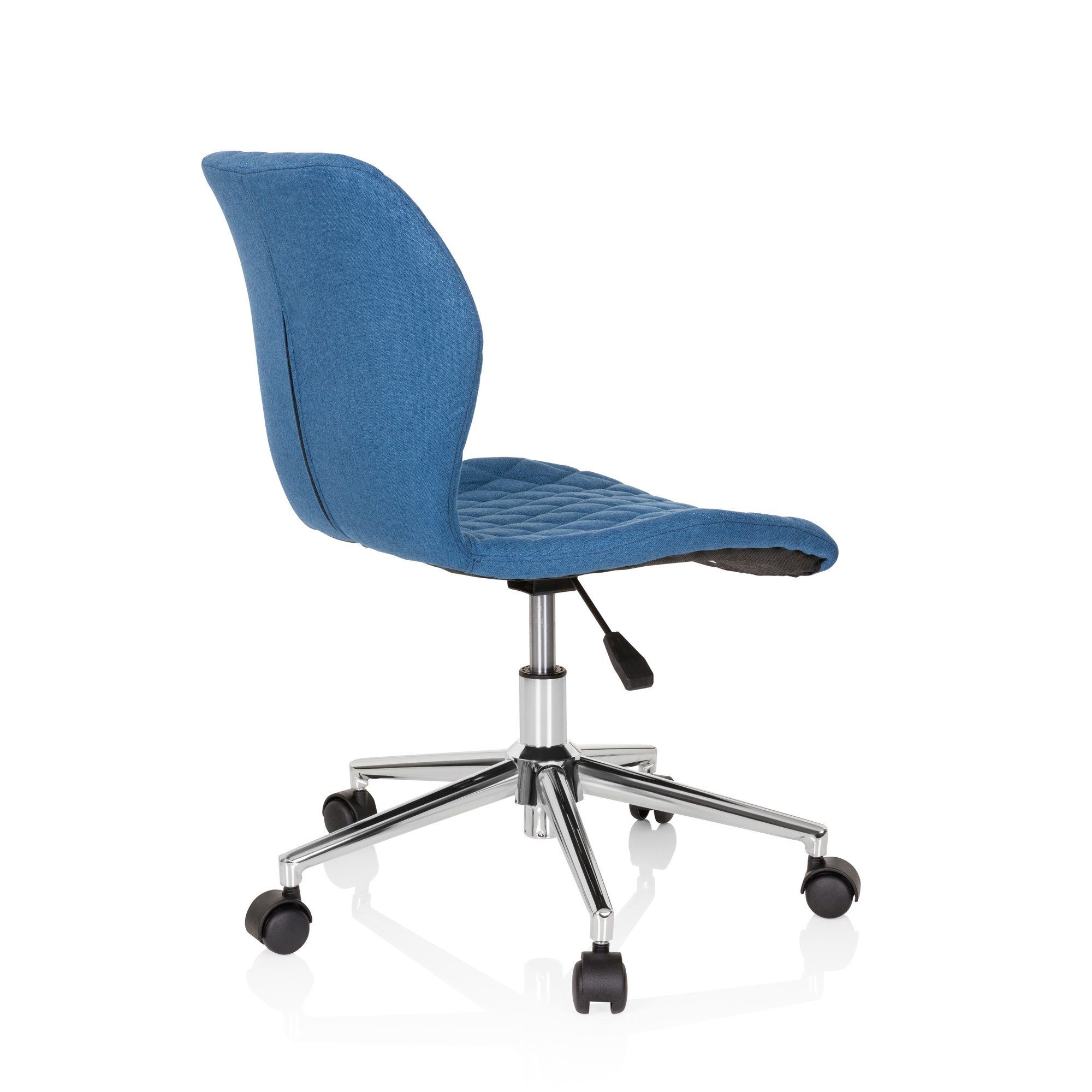 hjh OFFICE Drehstuhl Kinderdrehstuhl JOY ohne Blau St), ergonomisch Armlehnen (1 II Stoff mitwachsend
